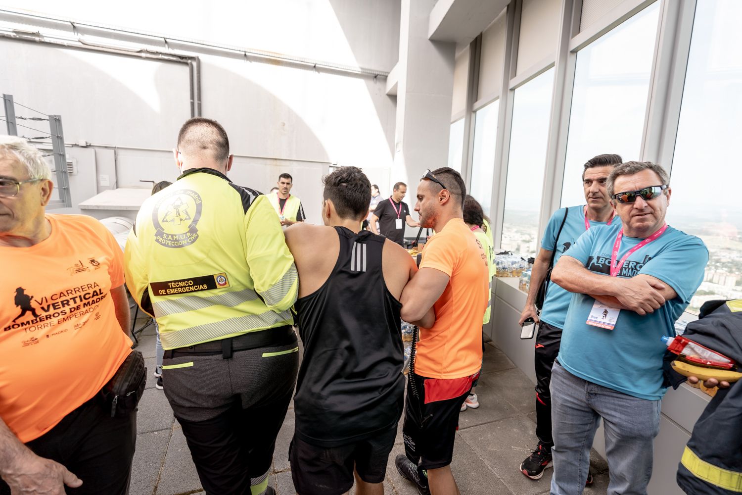 Todas las fotos de la Carrera Vertical Torre Emperador Castellana   @vsmphotoevents  08259
