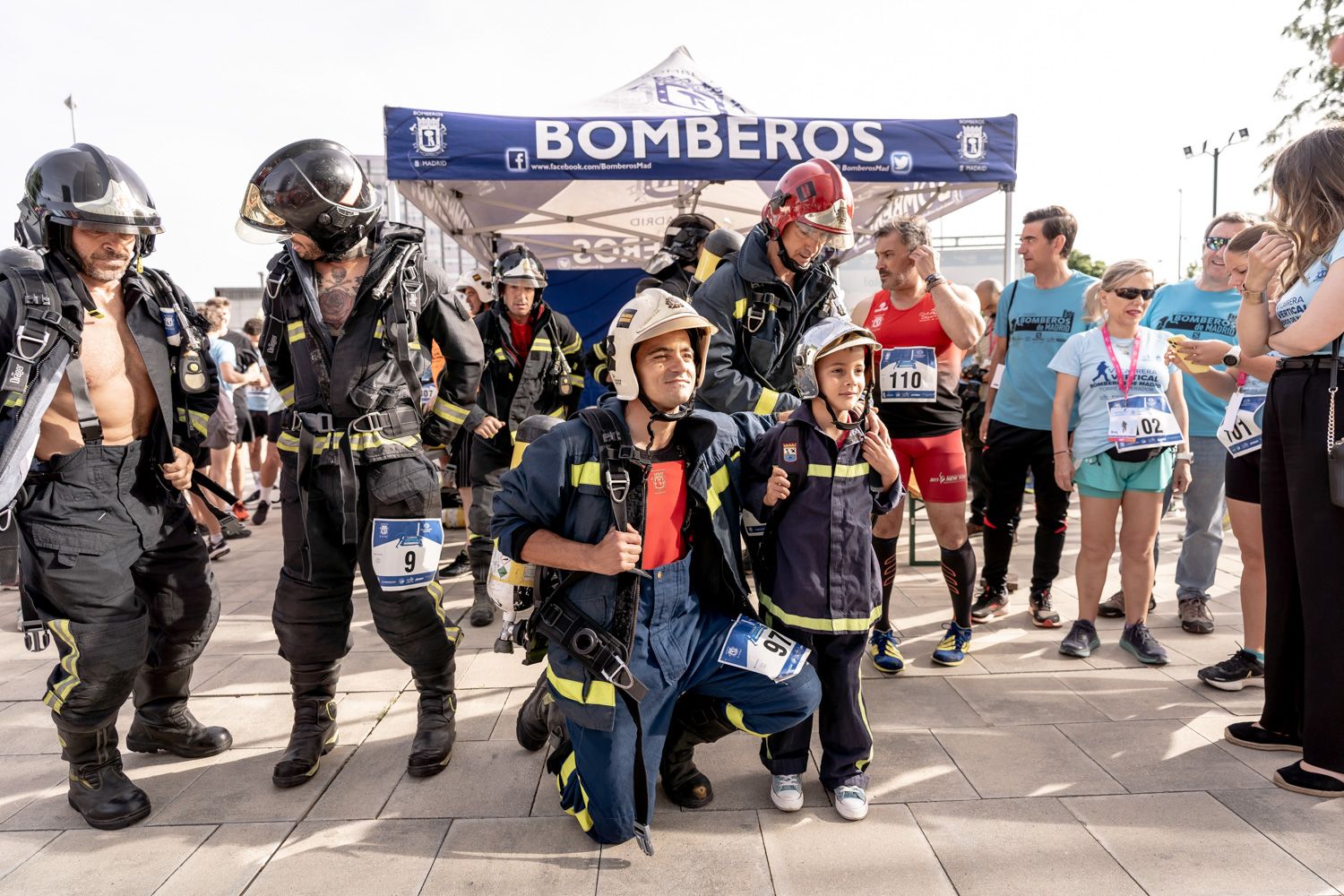 Todas las fotos de la Carrera Vertical Torre Emperador Castellana   @vsmphotoevents  07910