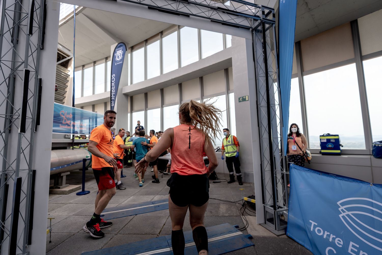 Todas las fotos de la Carrera Vertical Torre Emperador Castellana   @vsmphotoevents  08309