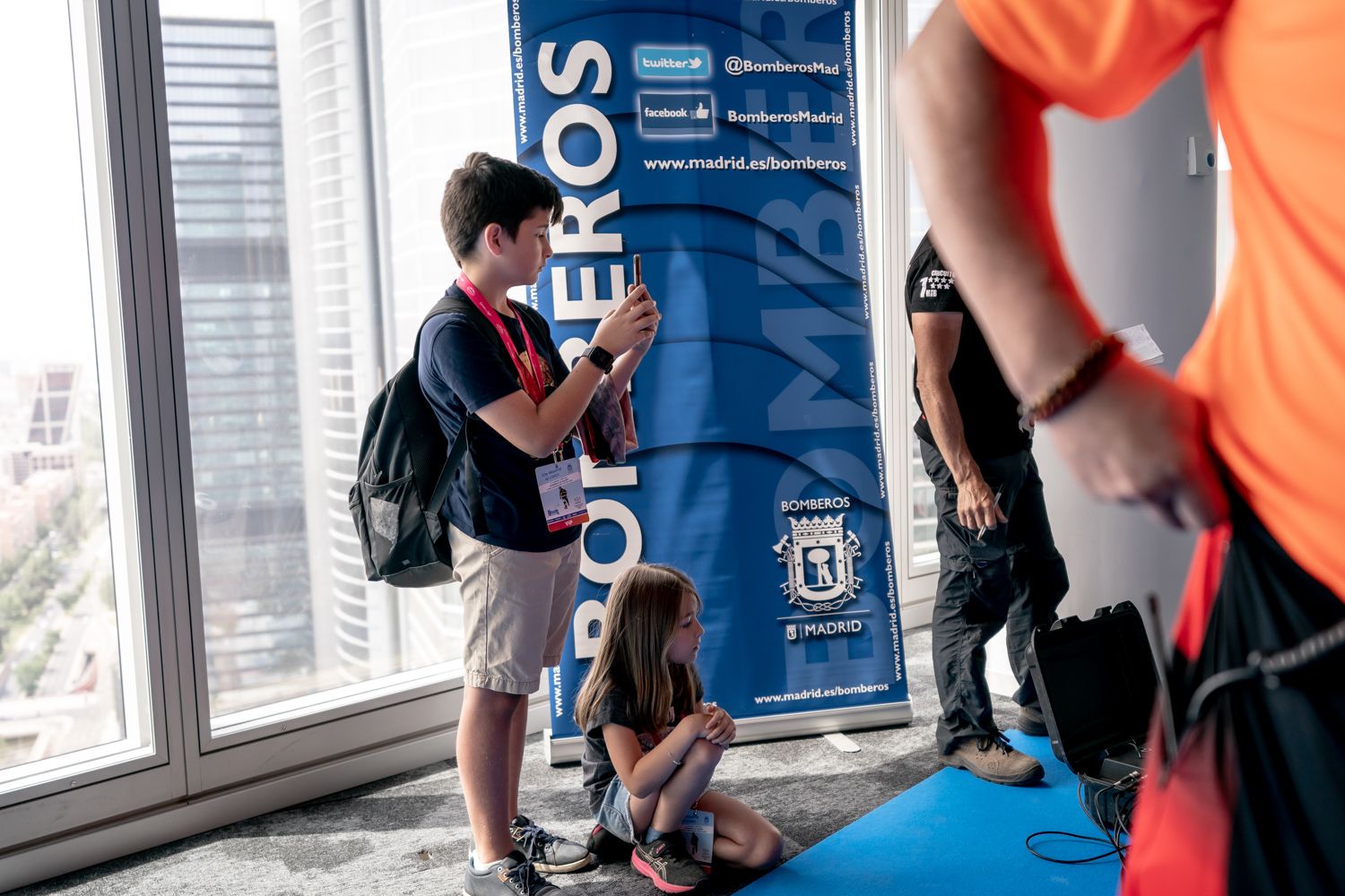 Todas las fotos de la Carrera Vertical Torre Emperador Castellana   @vsmphotoevents  03887