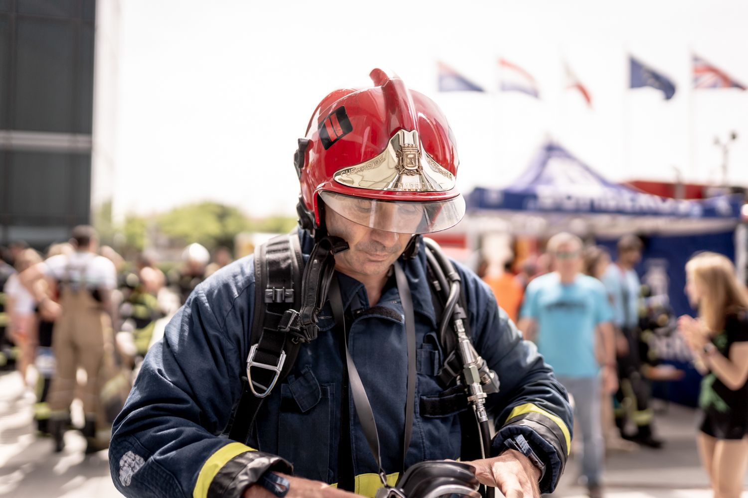 Todas las fotos de la Carrera Vertical Torre Emperador Castellana   @vsmphotoevents  08728