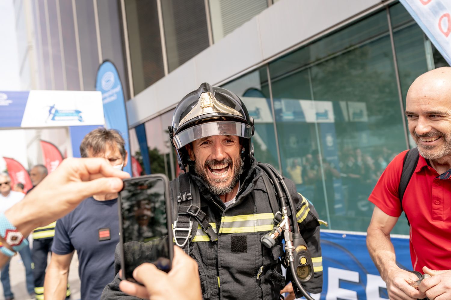 Todas las fotos de la Carrera Vertical Torre Emperador Castellana   @vsmphotoevents  03427