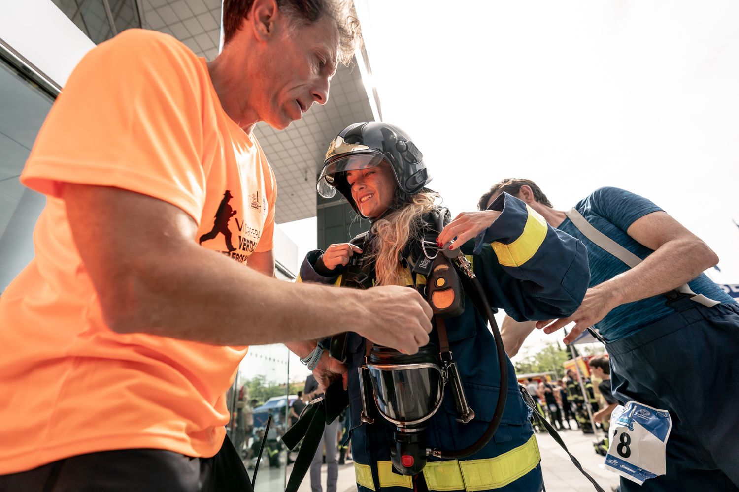 Todas las fotos de la Carrera Vertical Torre Emperador Castellana   @vsmphotoevents  03474