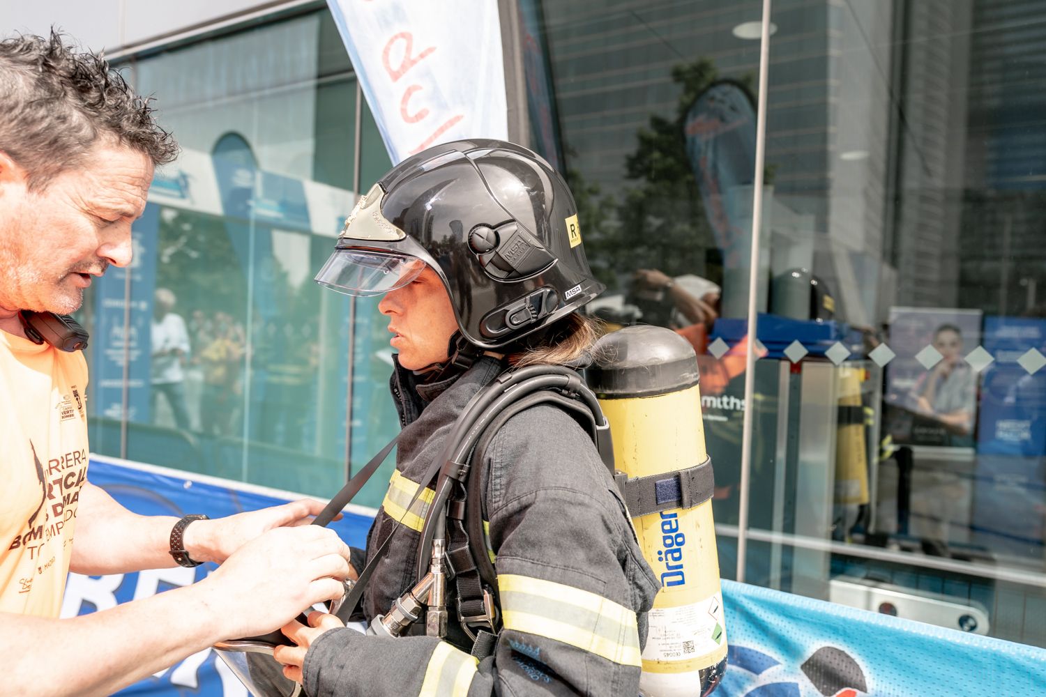 Todas las fotos de la Carrera Vertical Torre Emperador Castellana   @vsmphotoevents  03490