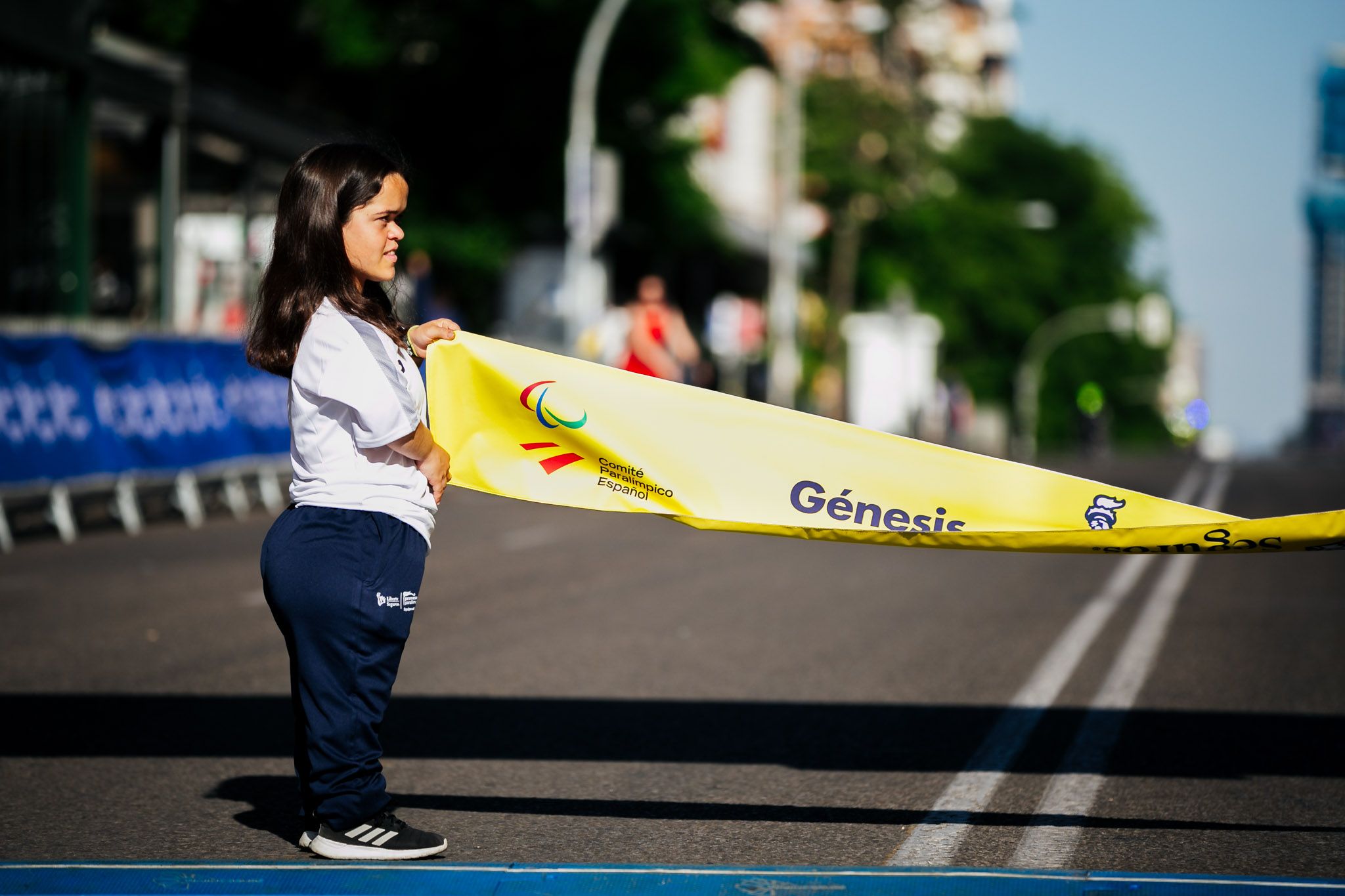 Las mejores fotos de la meta de la Carrera Liberty de Madrid   2
