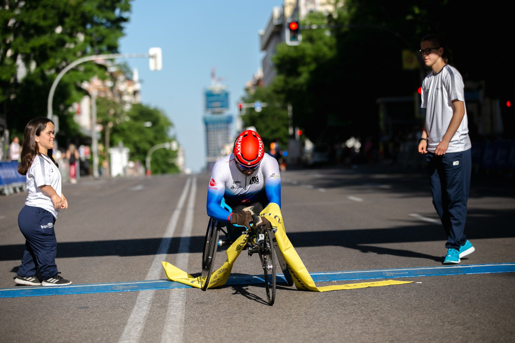Las mejores fotos de la meta de la Carrera Liberty de Madrid   16