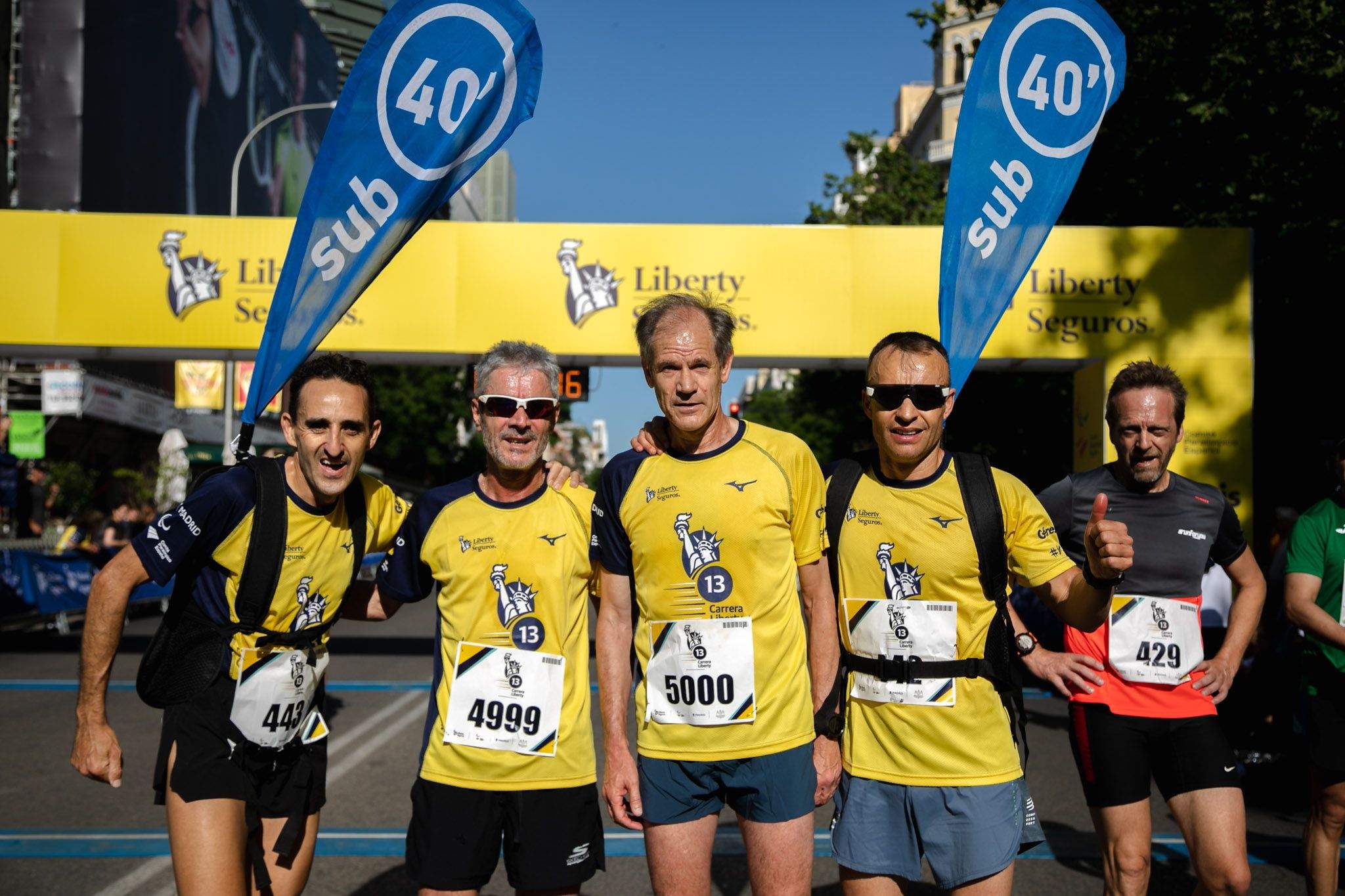 Las mejores fotos de la meta de la Carrera Liberty de Madrid   310