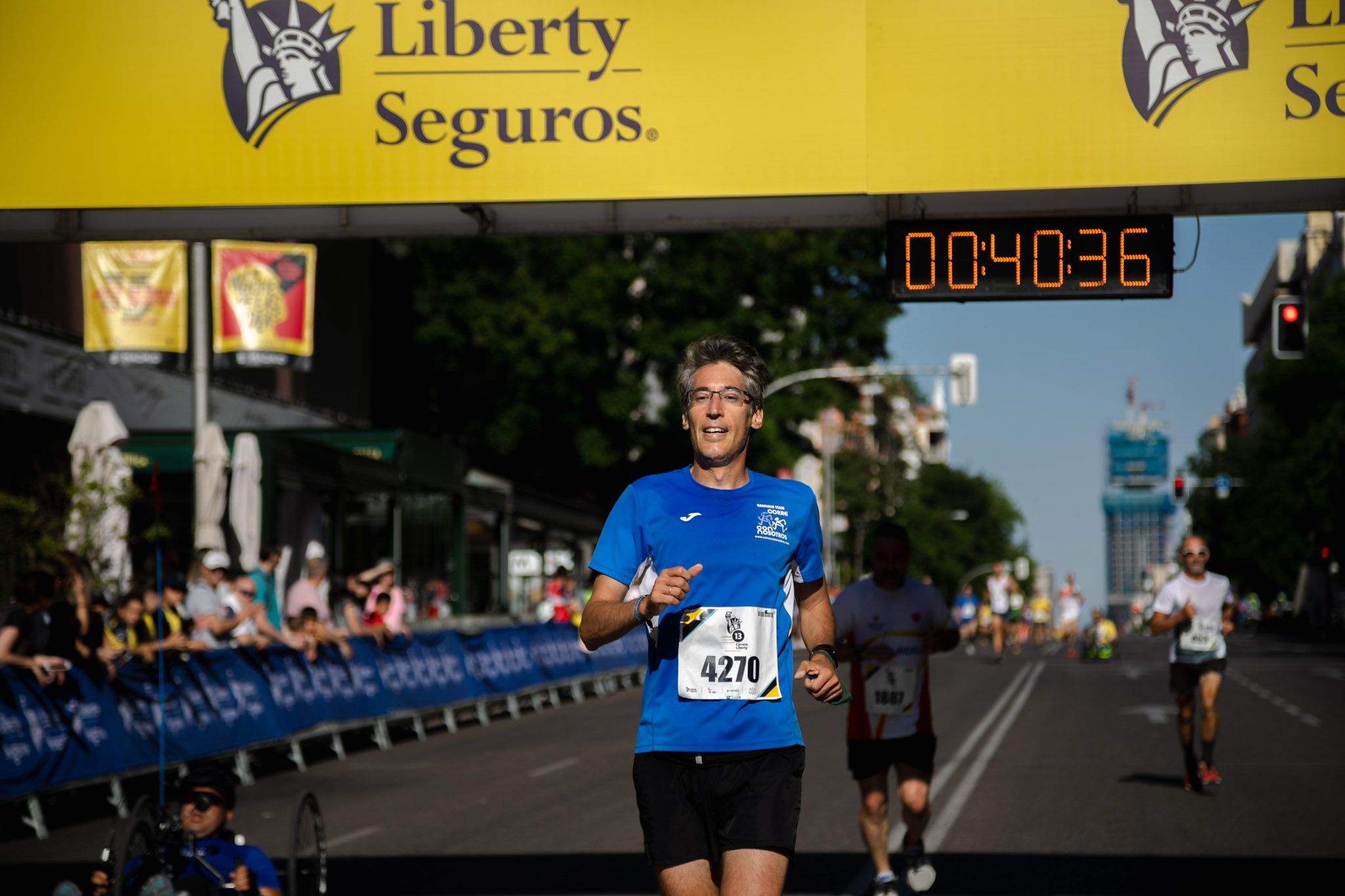 Las mejores fotos de la meta de la Carrera Liberty de Madrid   325
