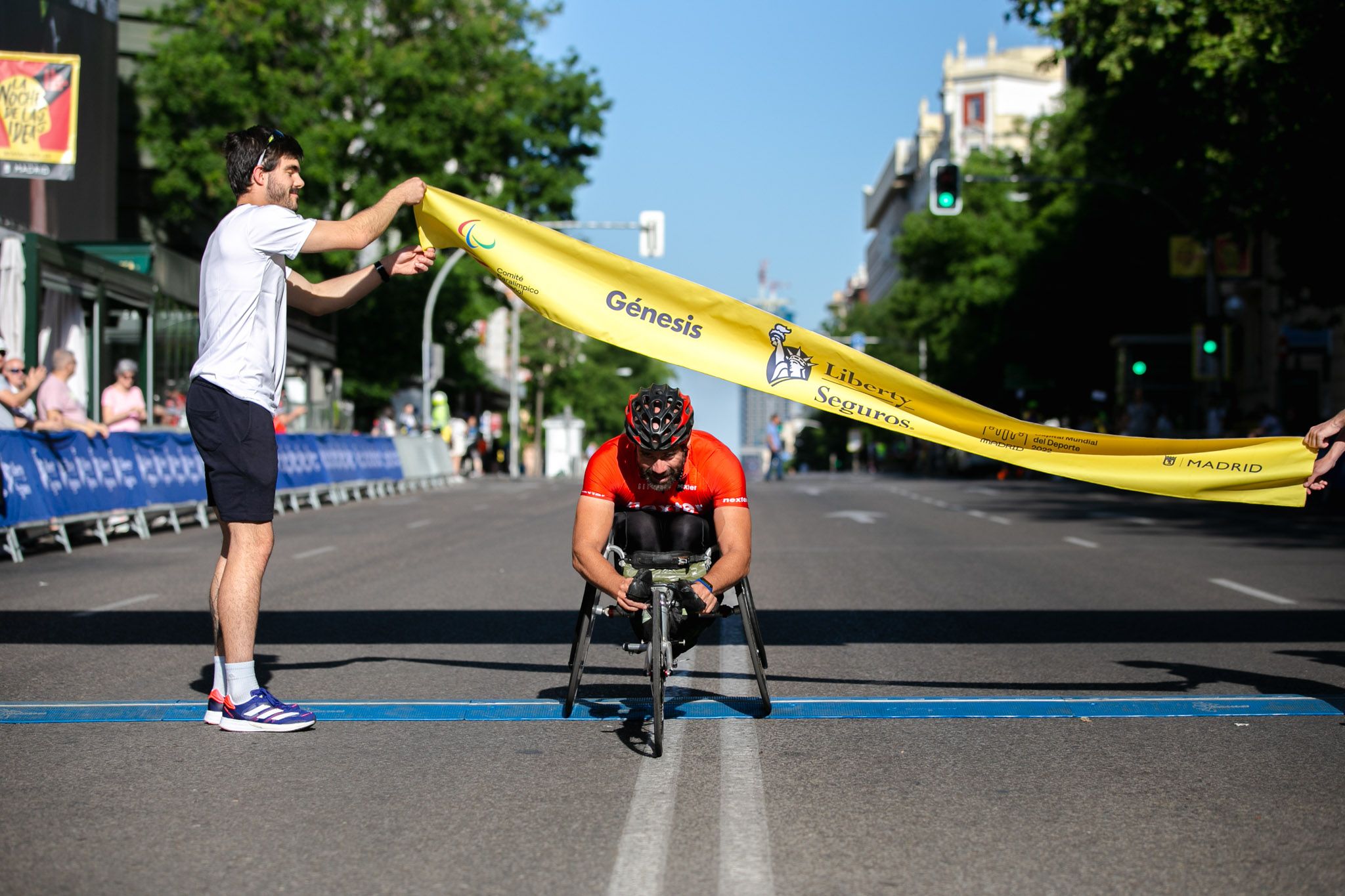 Las mejores fotos de la meta de la Carrera Liberty de Madrid   49