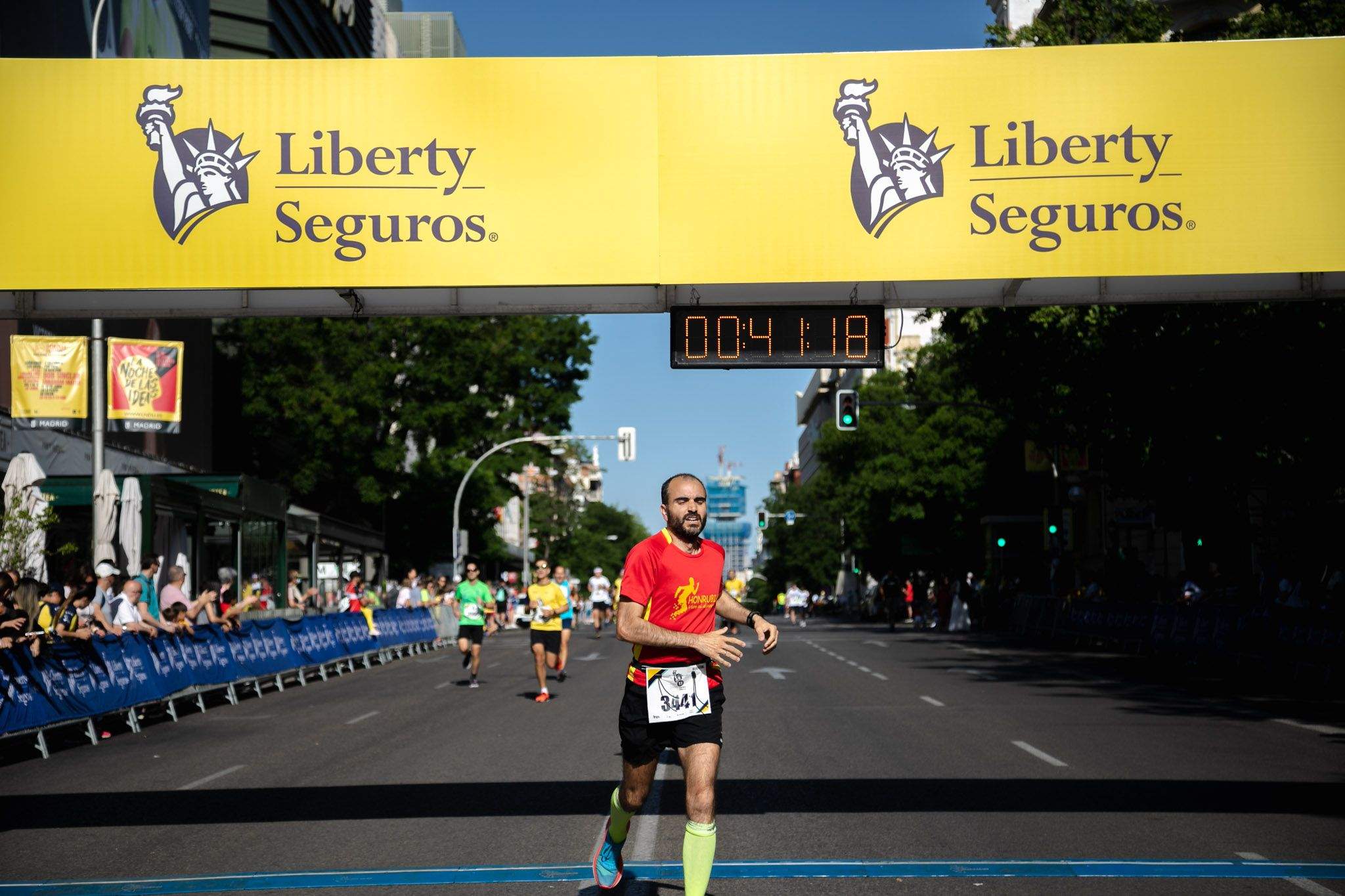 Las mejores fotos de la meta de la Carrera Liberty de Madrid   332