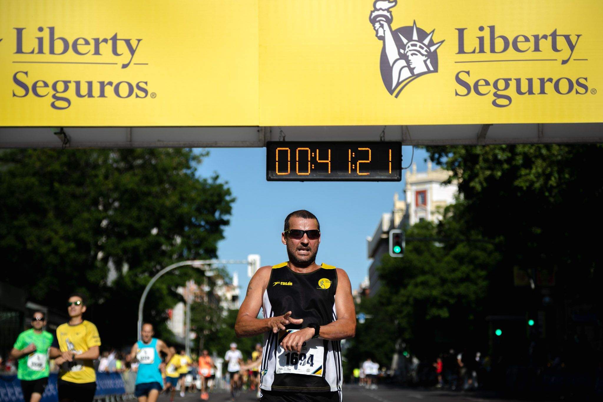 Las mejores fotos de la meta de la Carrera Liberty de Madrid   333