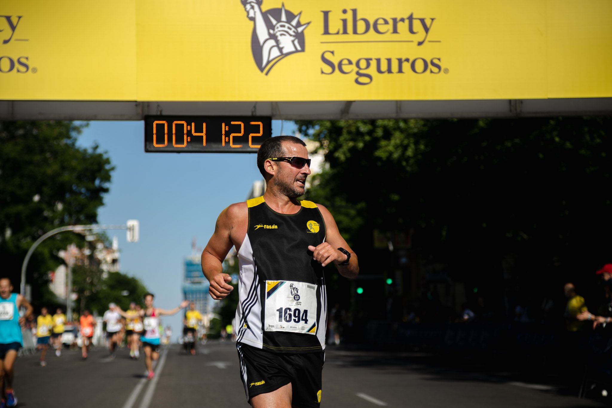 Las mejores fotos de la meta de la Carrera Liberty de Madrid   334