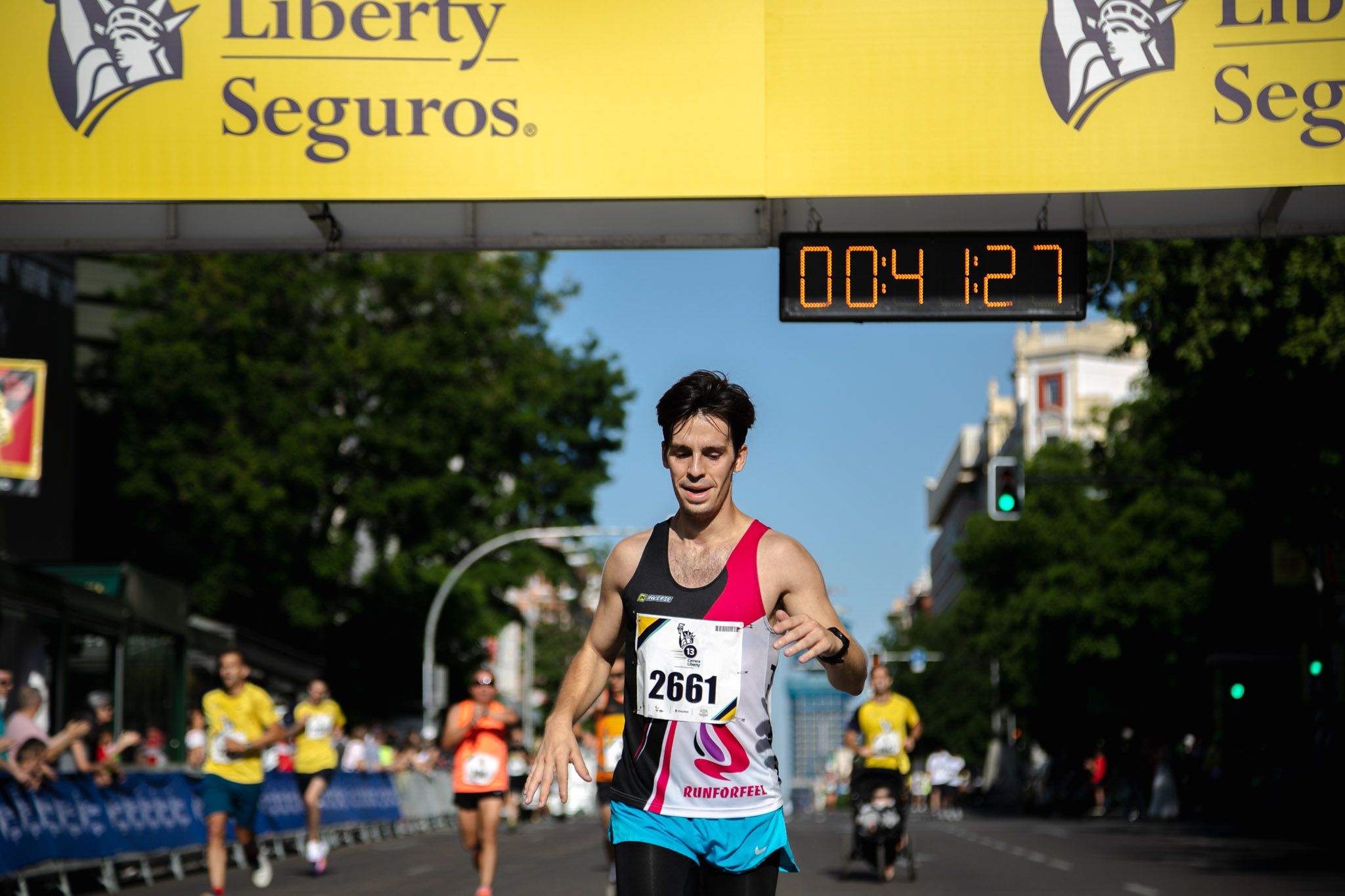 Las mejores fotos de la meta de la Carrera Liberty de Madrid   338