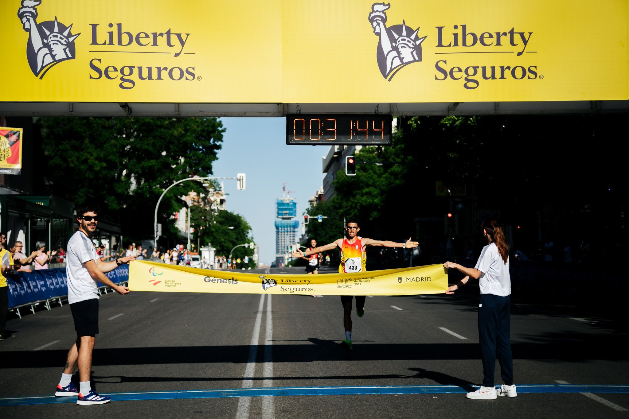 Las mejores fotos de la meta de la Carrera Liberty de Madrid   64