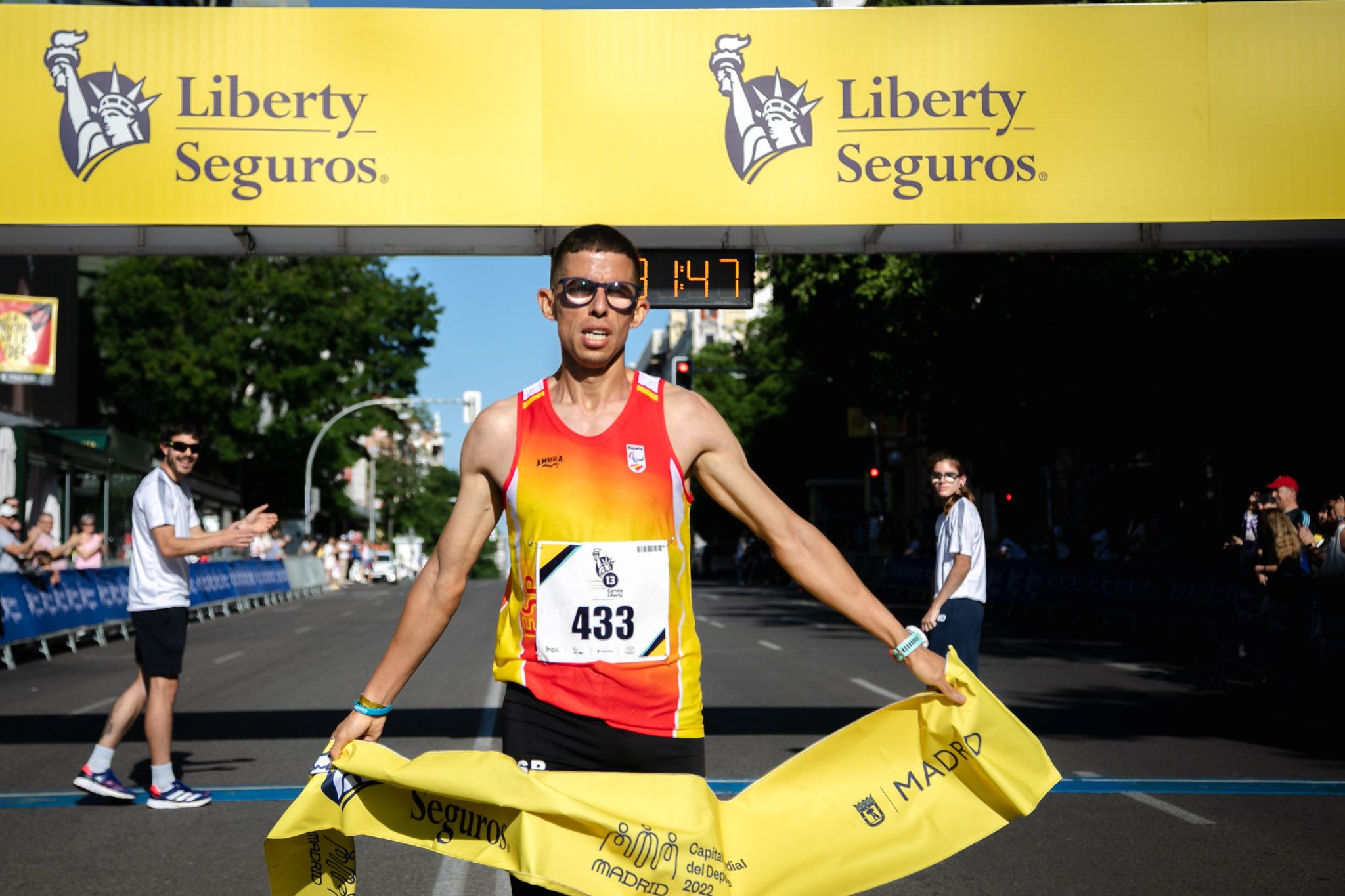 Las mejores fotos de la meta de la Carrera Liberty de Madrid   70