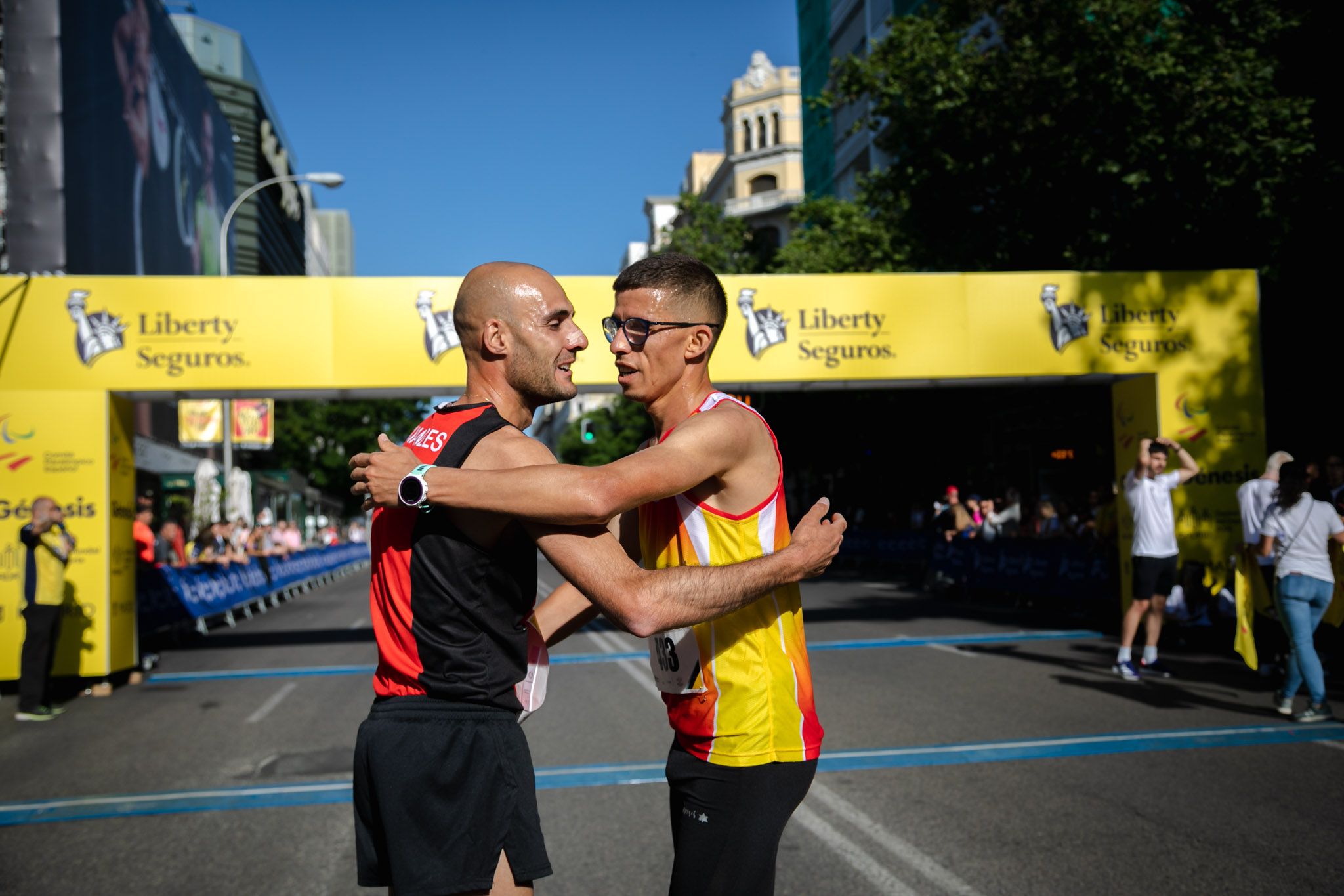 Las mejores fotos de la meta de la Carrera Liberty de Madrid   79