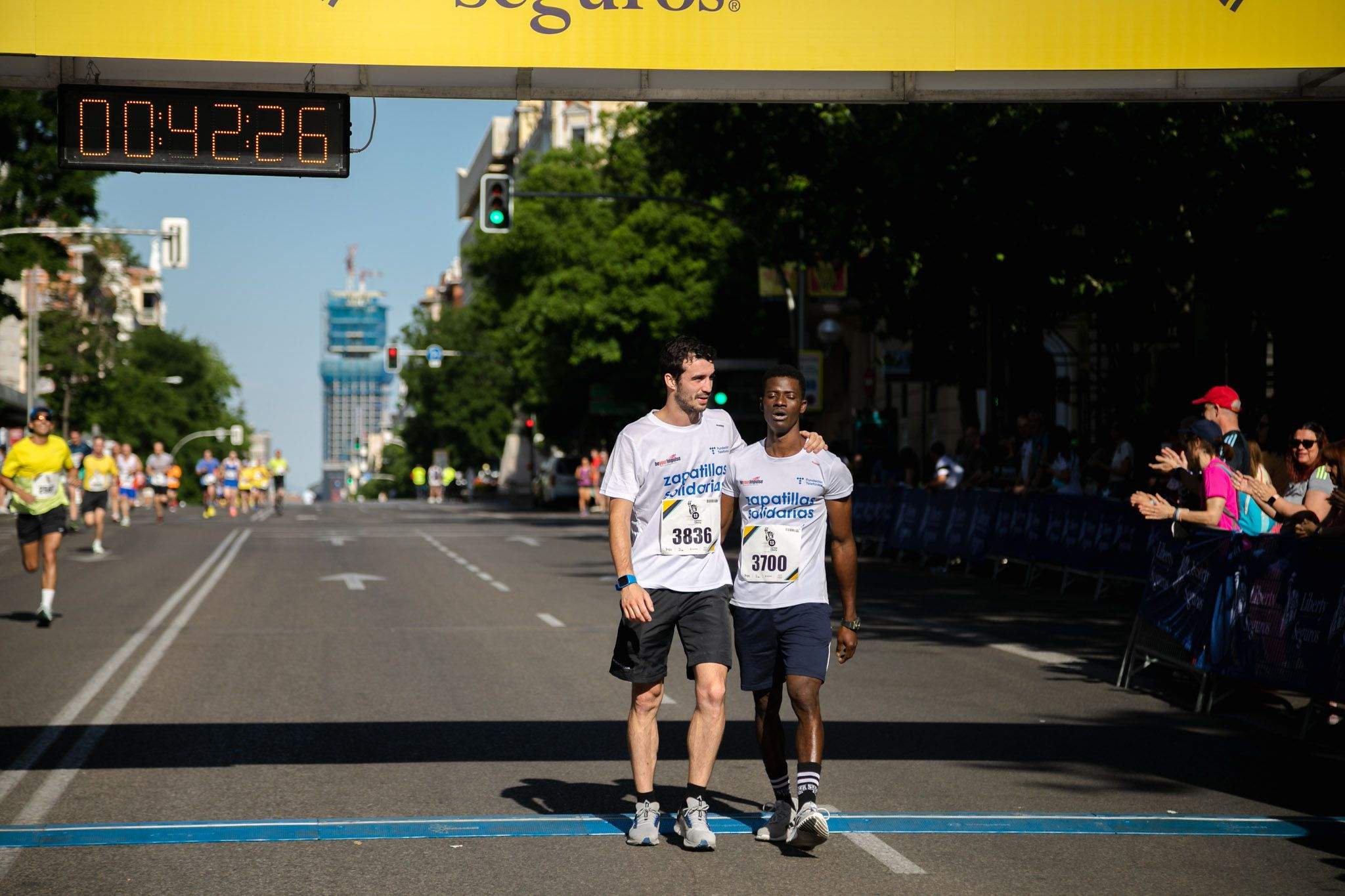Las mejores fotos de la meta de la Carrera Liberty de Madrid   357