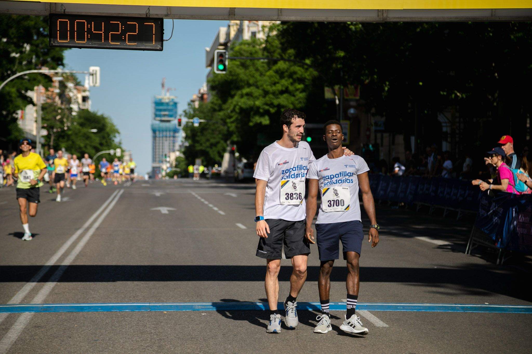 Las mejores fotos de la meta de la Carrera Liberty de Madrid   358