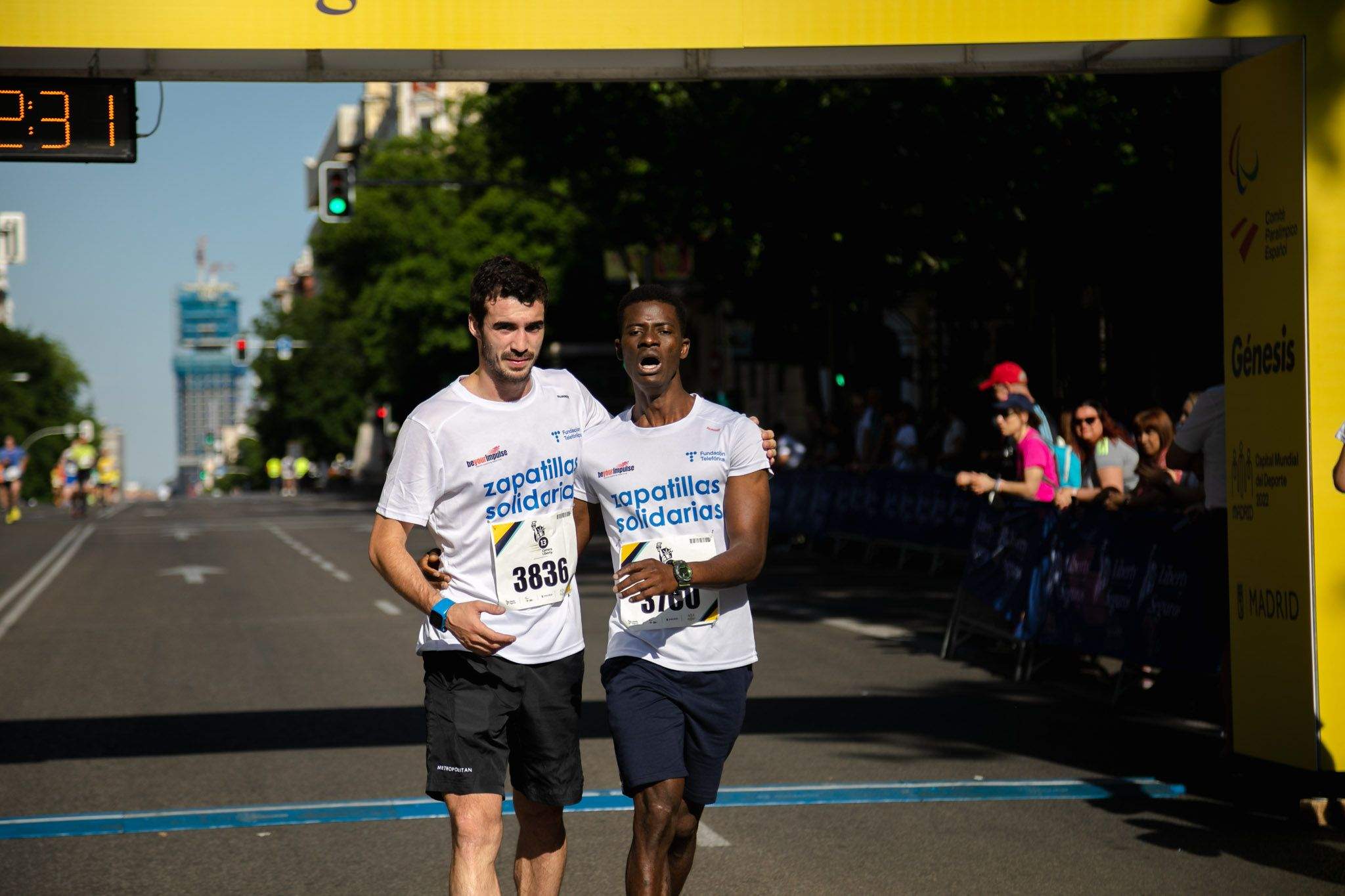 Las mejores fotos de la meta de la Carrera Liberty de Madrid   359