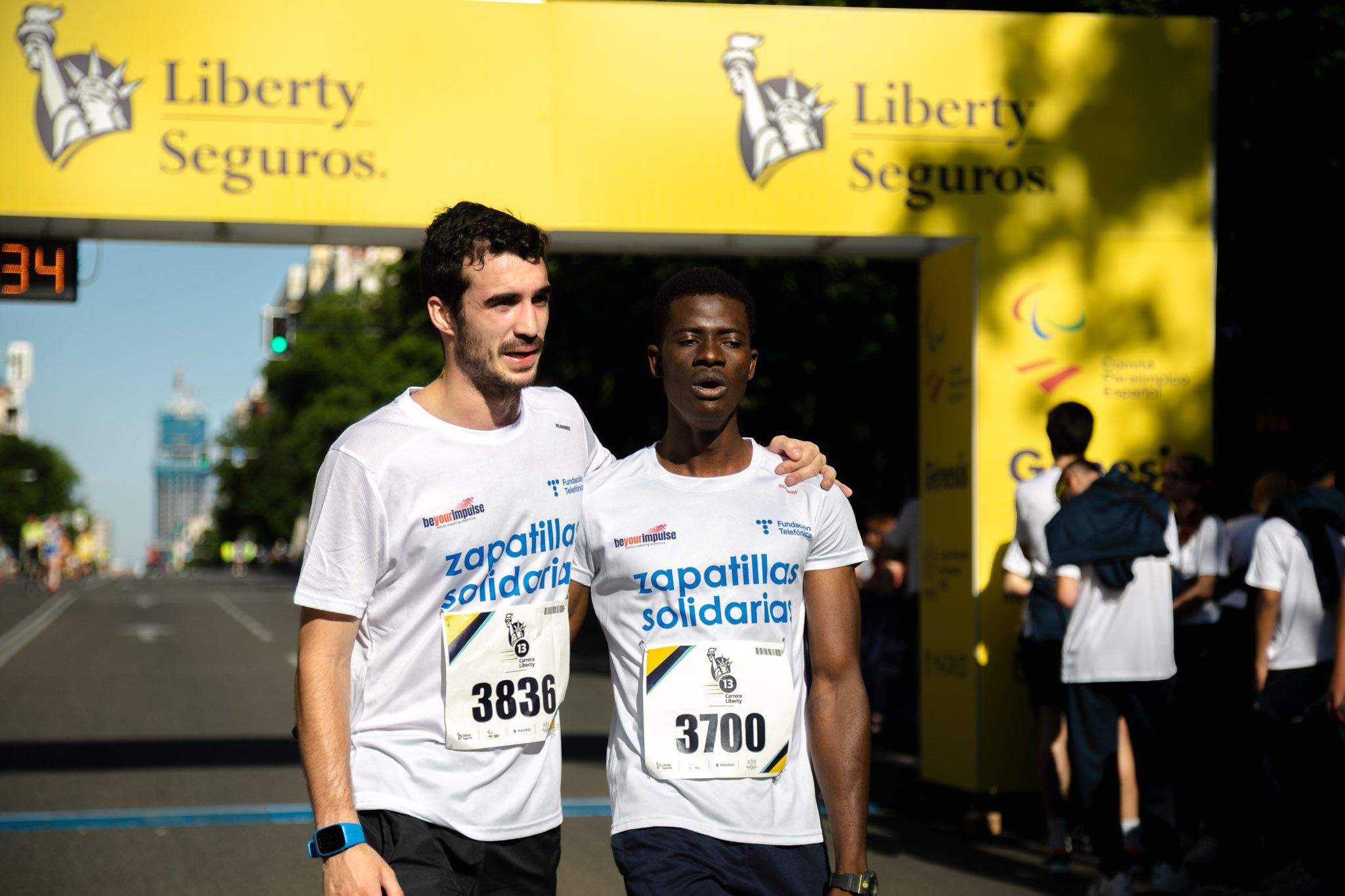 Las mejores fotos de la meta de la Carrera Liberty de Madrid   361