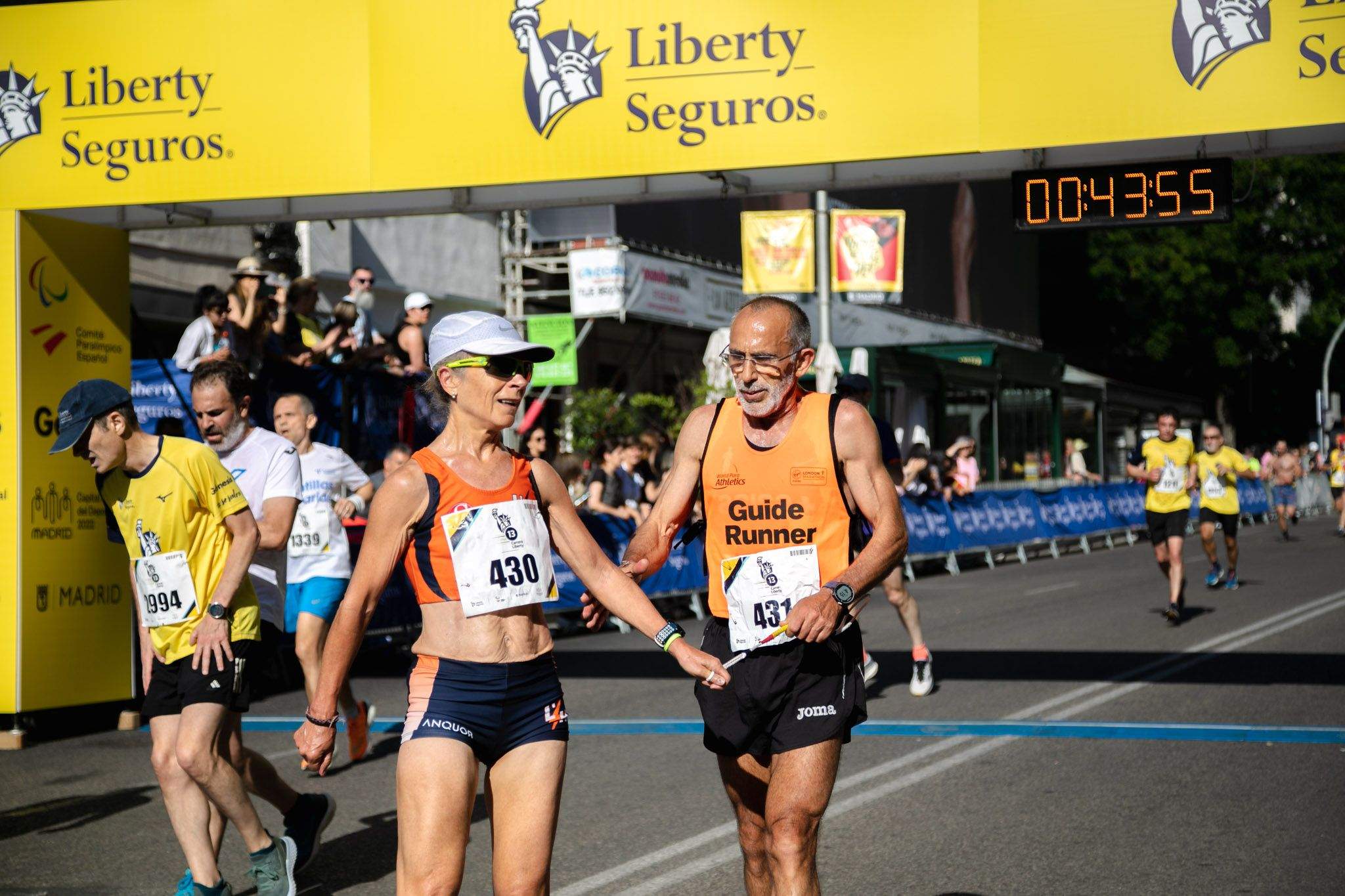 Las mejores fotos de la meta de la Carrera Liberty de Madrid   368