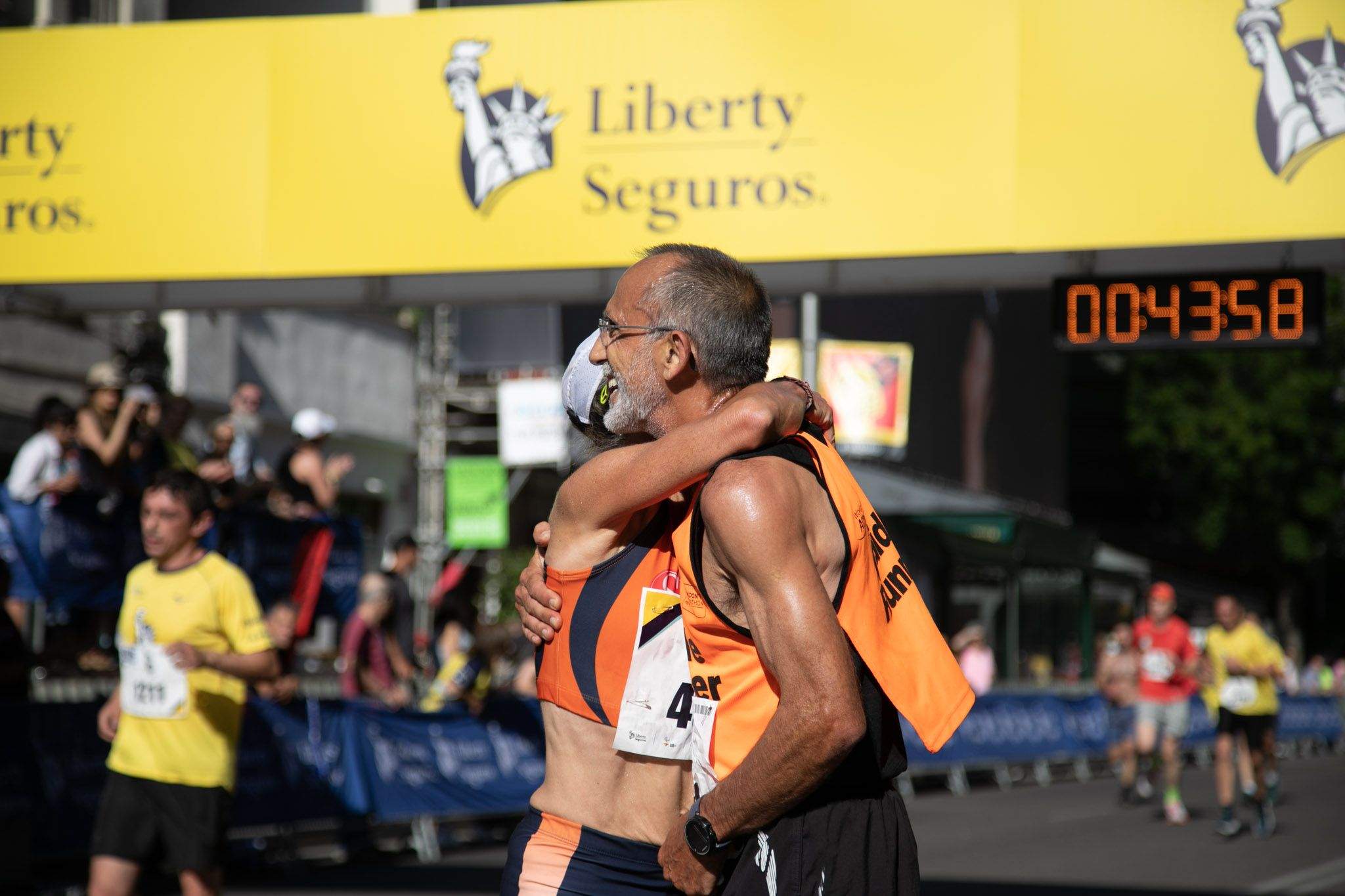 Las mejores fotos de la meta de la Carrera Liberty de Madrid   376