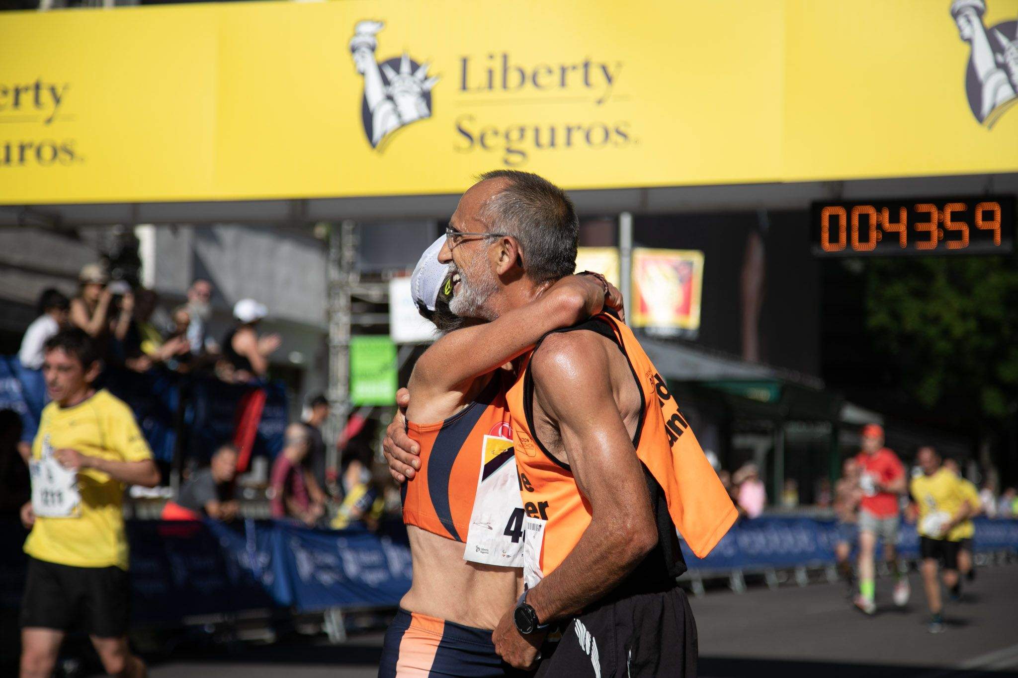Las mejores fotos de la meta de la Carrera Liberty de Madrid   377