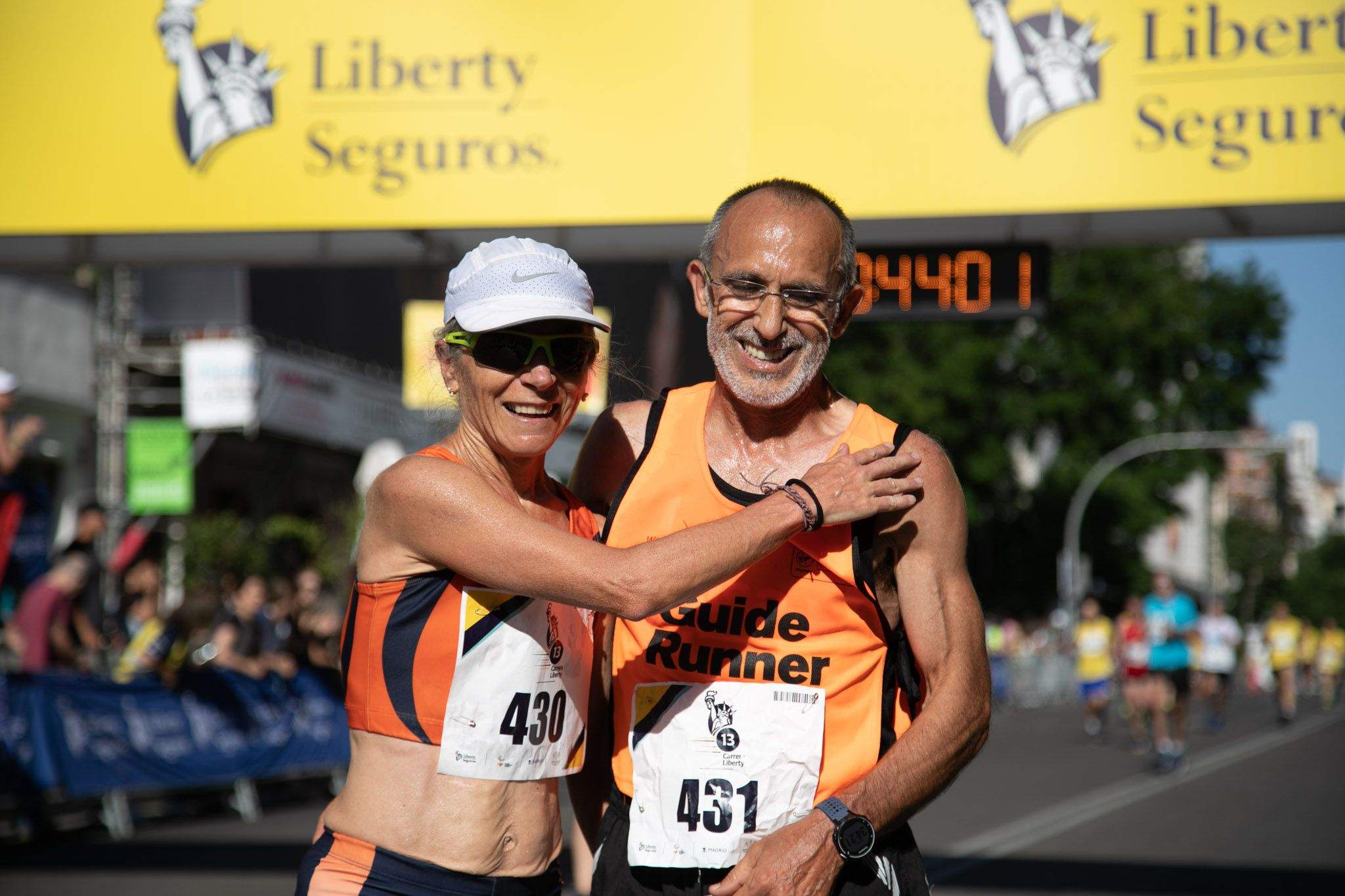 Las mejores fotos de la meta de la Carrera Liberty de Madrid   380