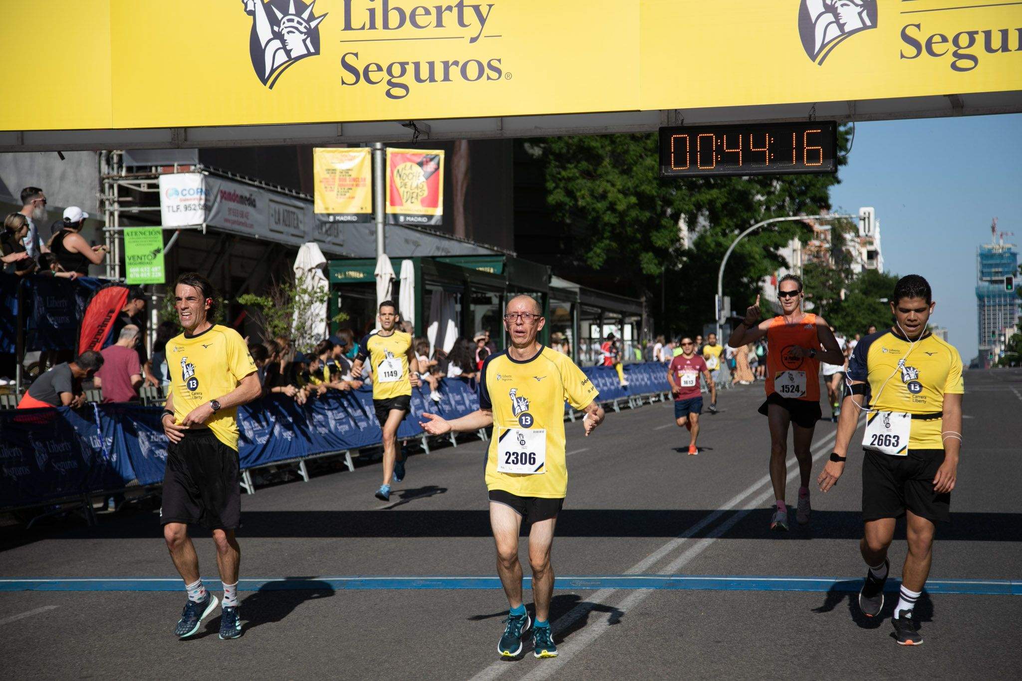 Las mejores fotos de la meta de la Carrera Liberty de Madrid   381