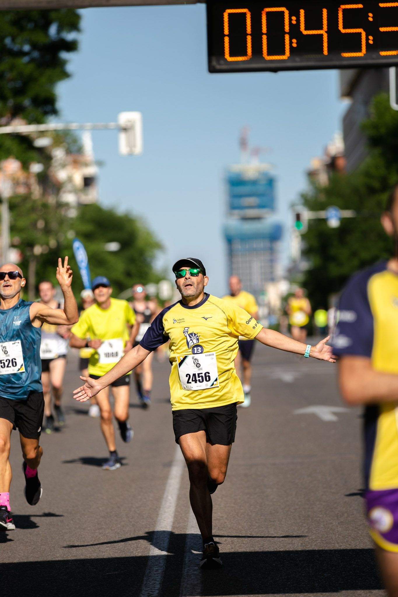 Las mejores fotos de la meta de la Carrera Liberty de Madrid   391