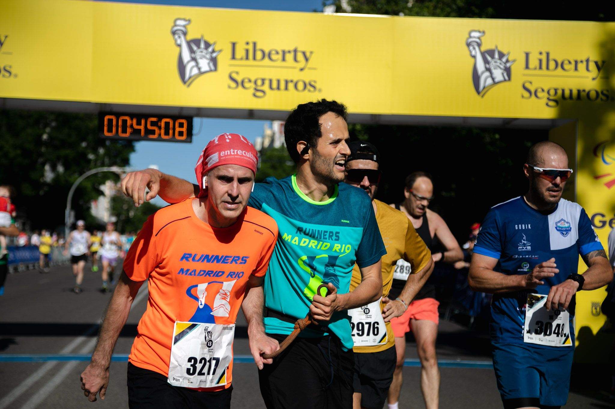 Las mejores fotos de la meta de la Carrera Liberty de Madrid   393