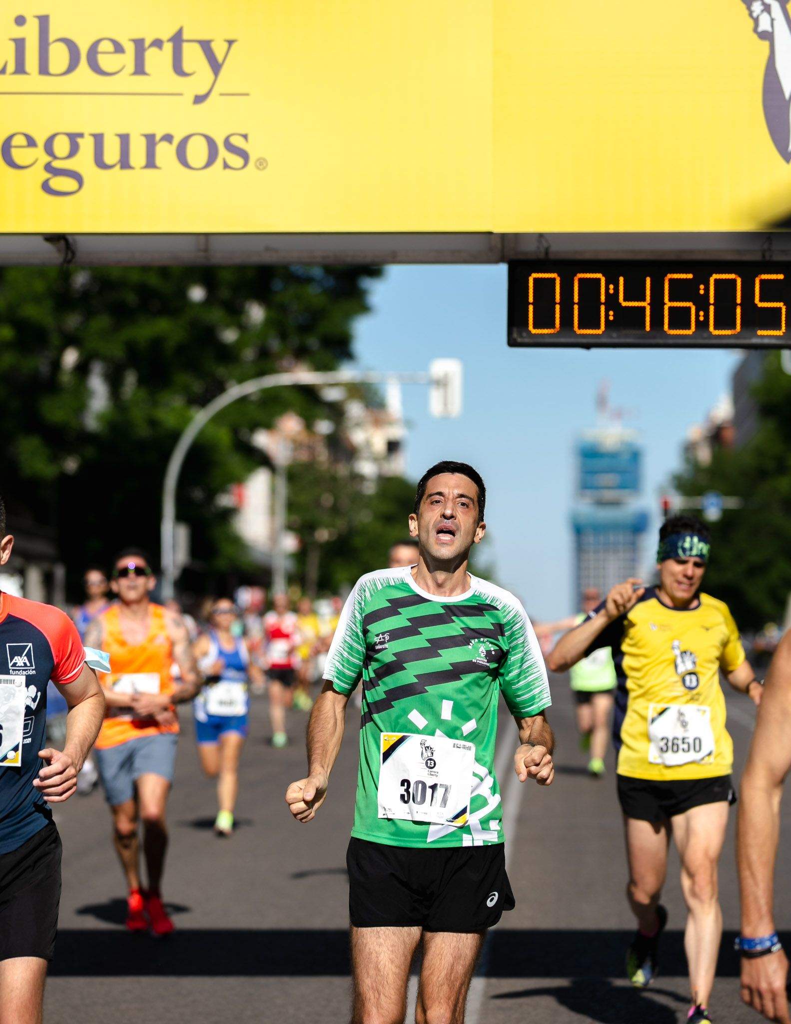 Las mejores fotos de la meta de la Carrera Liberty de Madrid   402