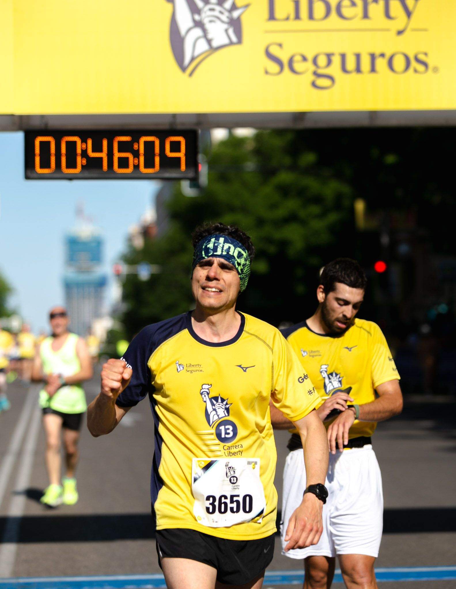 Las mejores fotos de la meta de la Carrera Liberty de Madrid   404