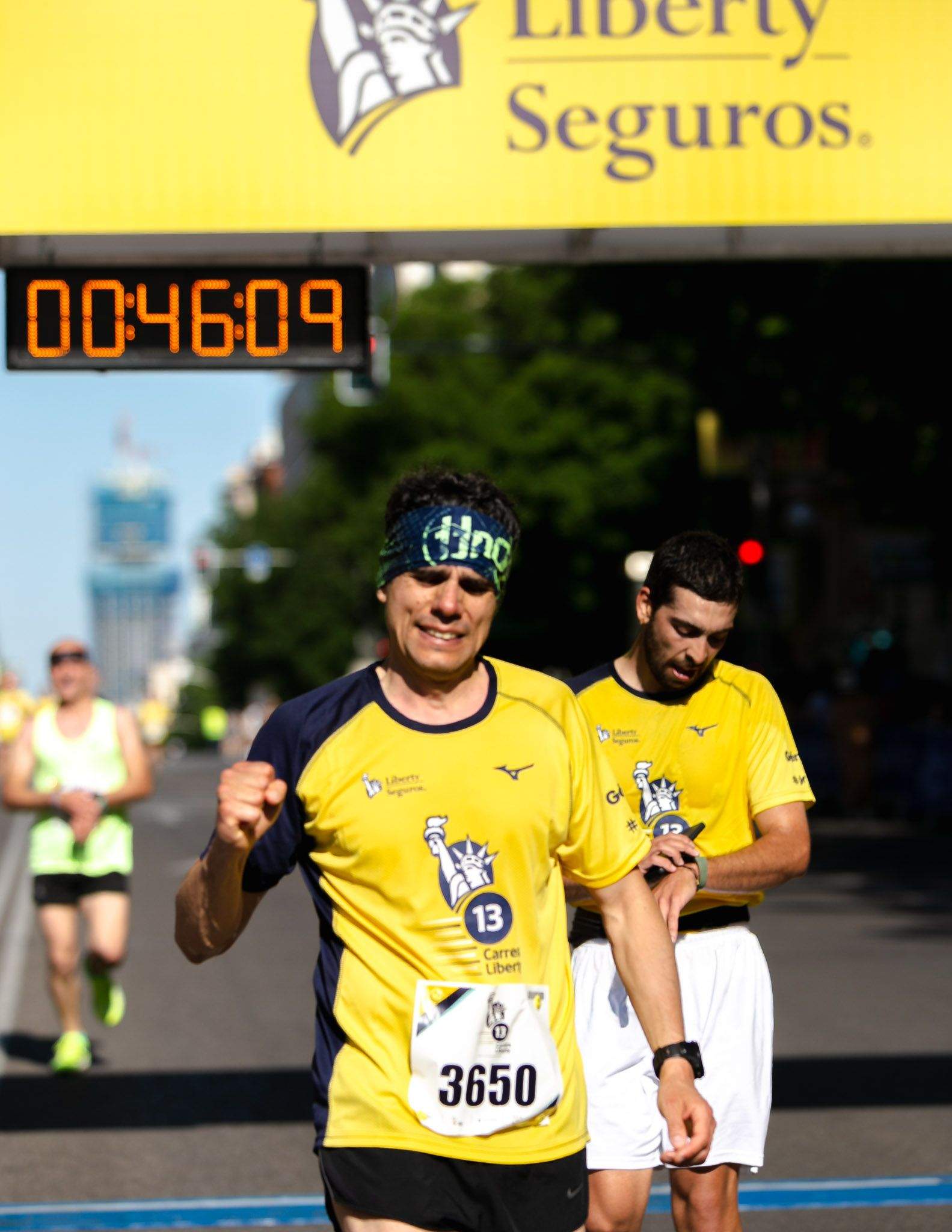 Las mejores fotos de la meta de la Carrera Liberty de Madrid   405