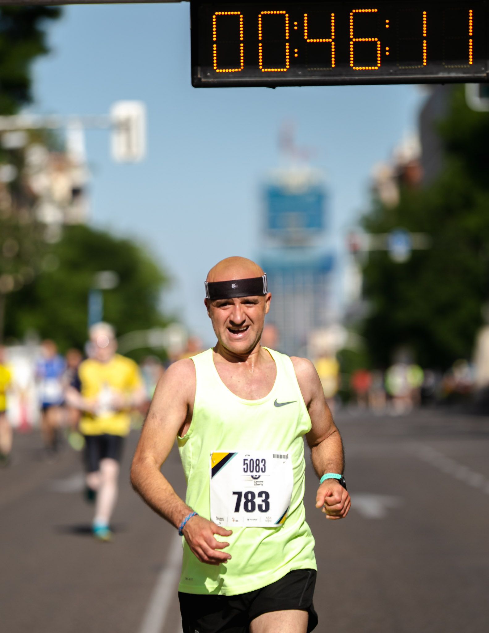 Las mejores fotos de la meta de la Carrera Liberty de Madrid   406