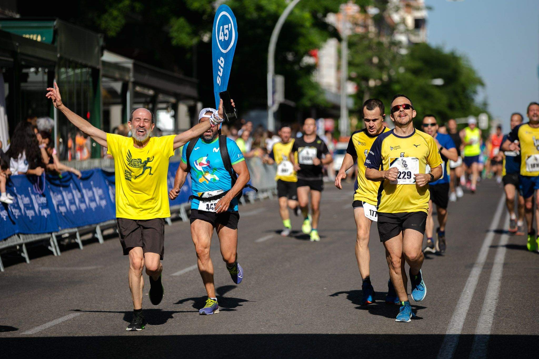 Las mejores fotos de la meta de la Carrera Liberty de Madrid   409