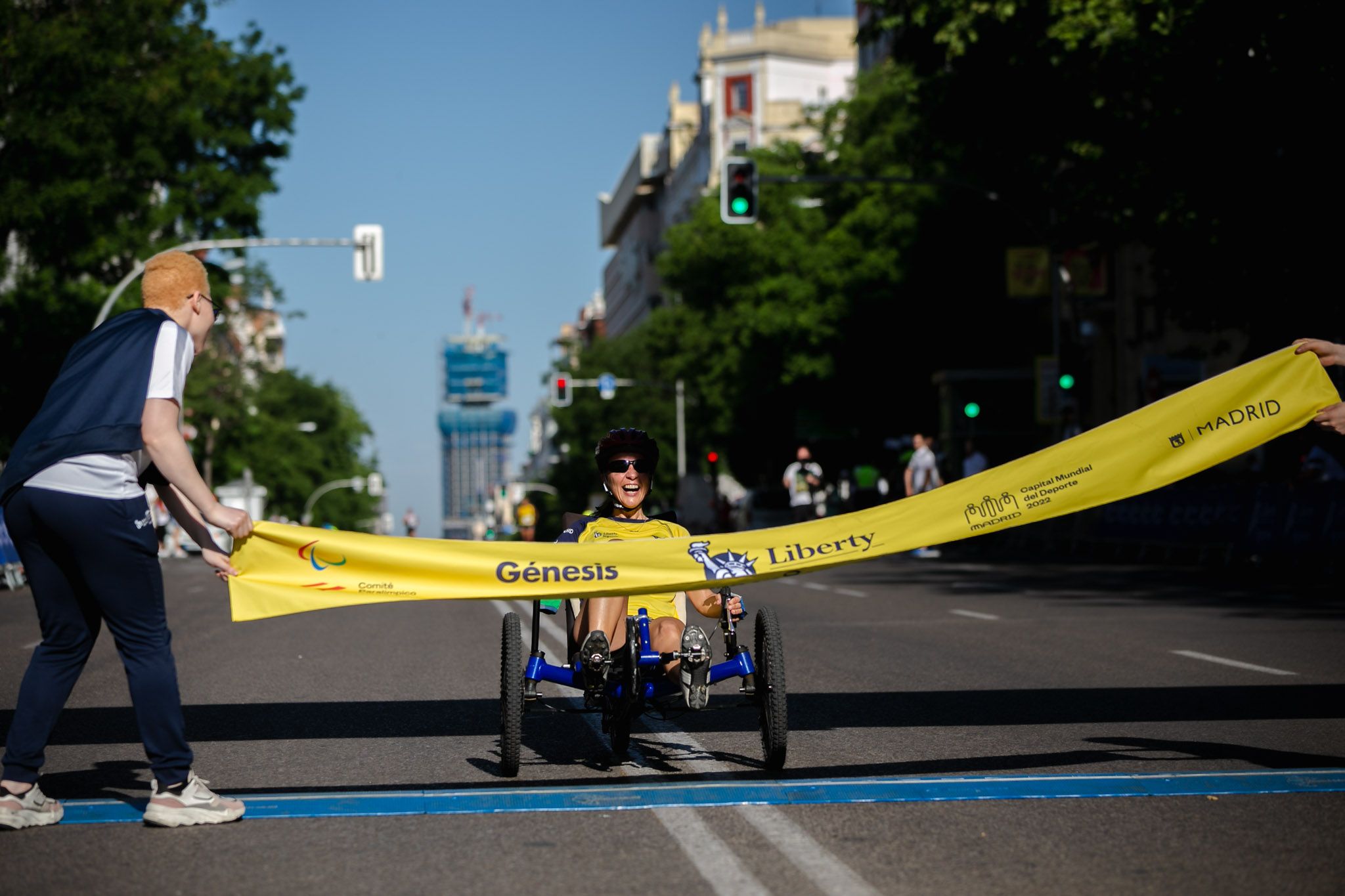 Las mejores fotos de la meta de la Carrera Liberty de Madrid   134