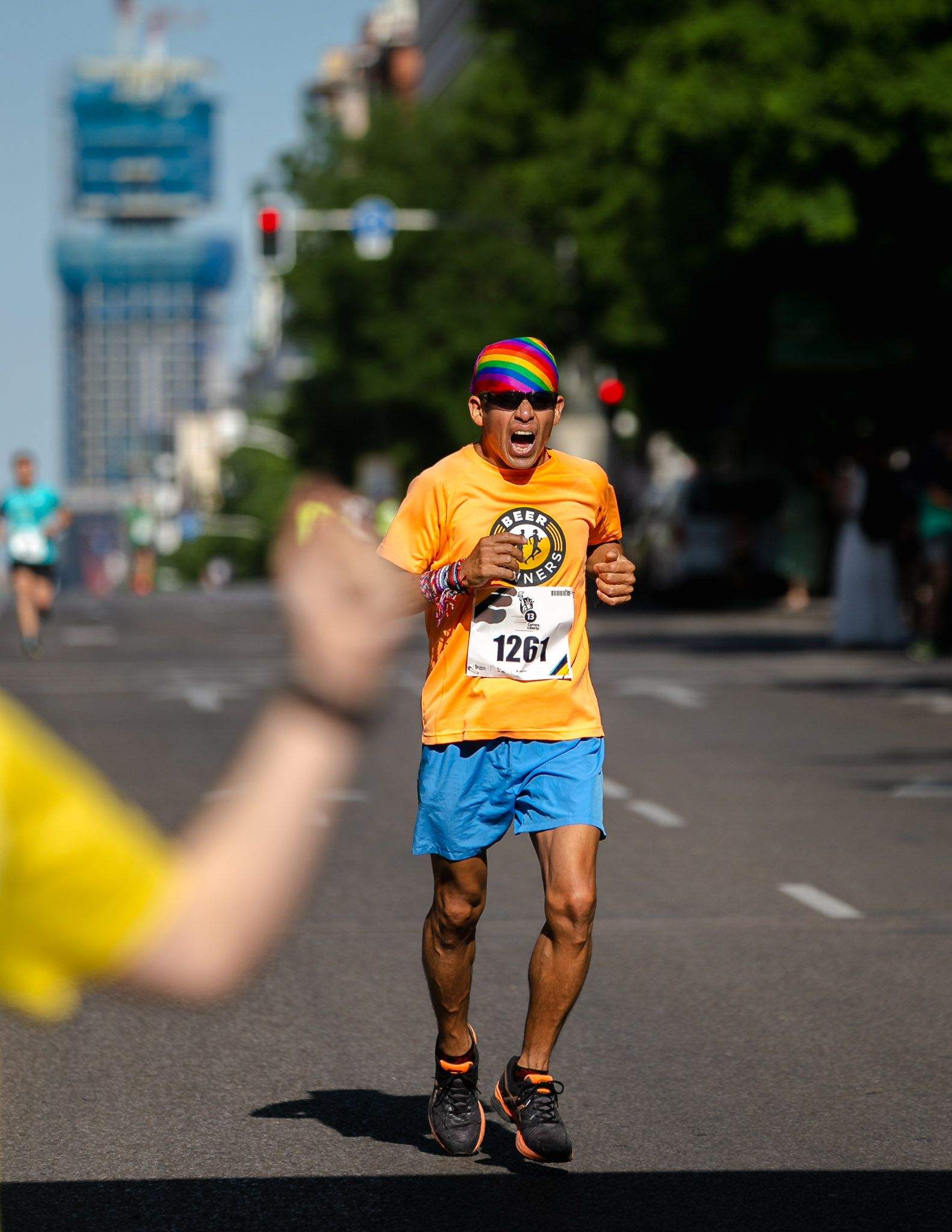 Las mejores fotos de la meta de la Carrera Liberty de Madrid   411