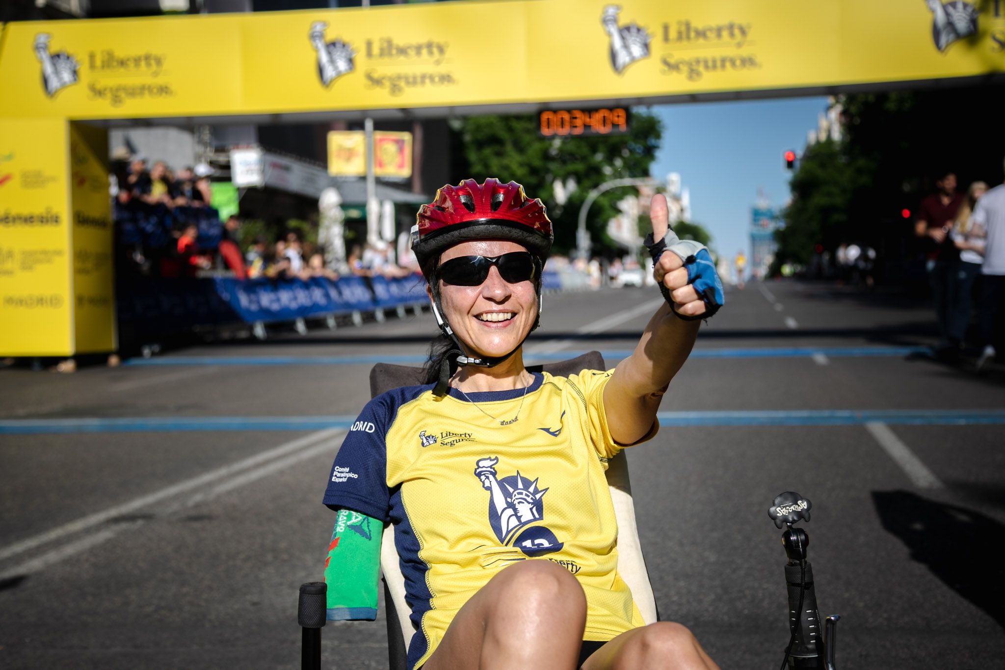Las mejores fotos de la meta de la Carrera Liberty de Madrid   140