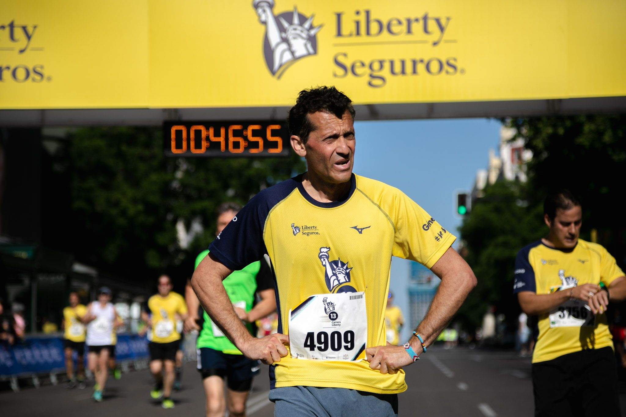 Las mejores fotos de la meta de la Carrera Liberty de Madrid   417