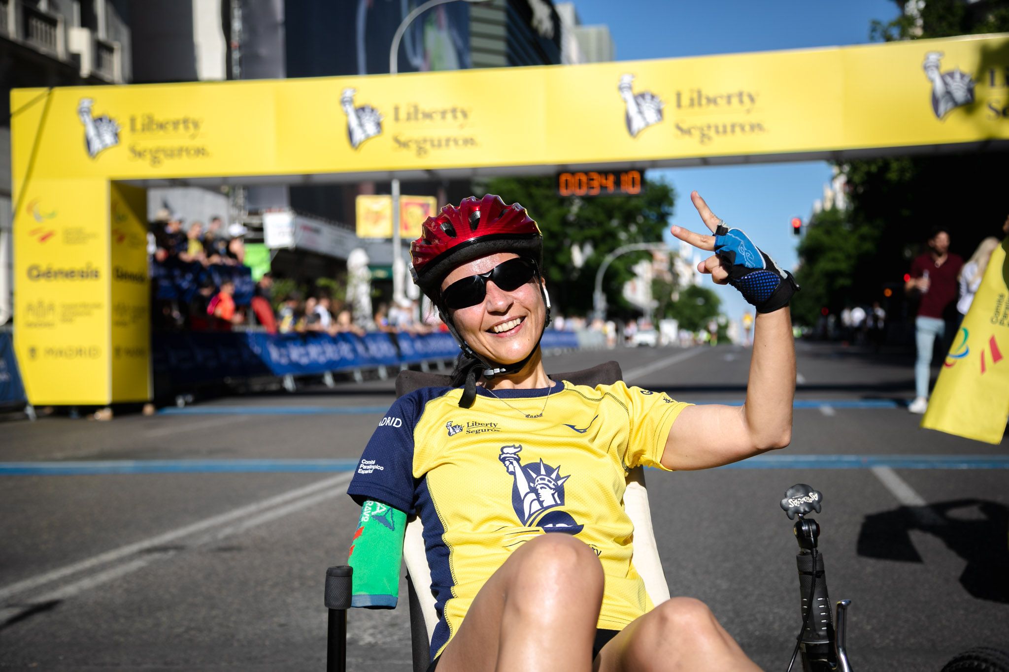 Las mejores fotos de la meta de la Carrera Liberty de Madrid   142