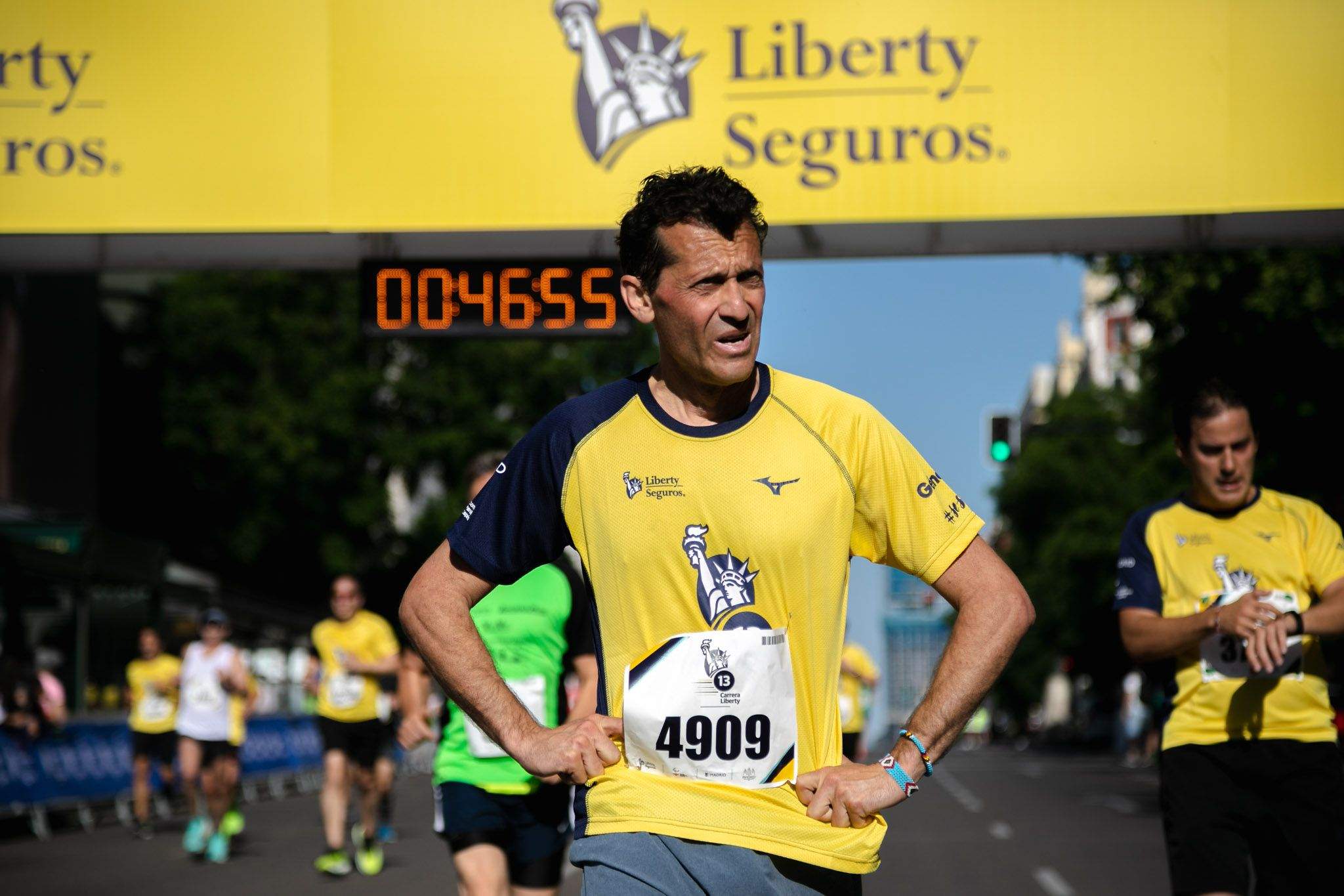 Las mejores fotos de la meta de la Carrera Liberty de Madrid   418