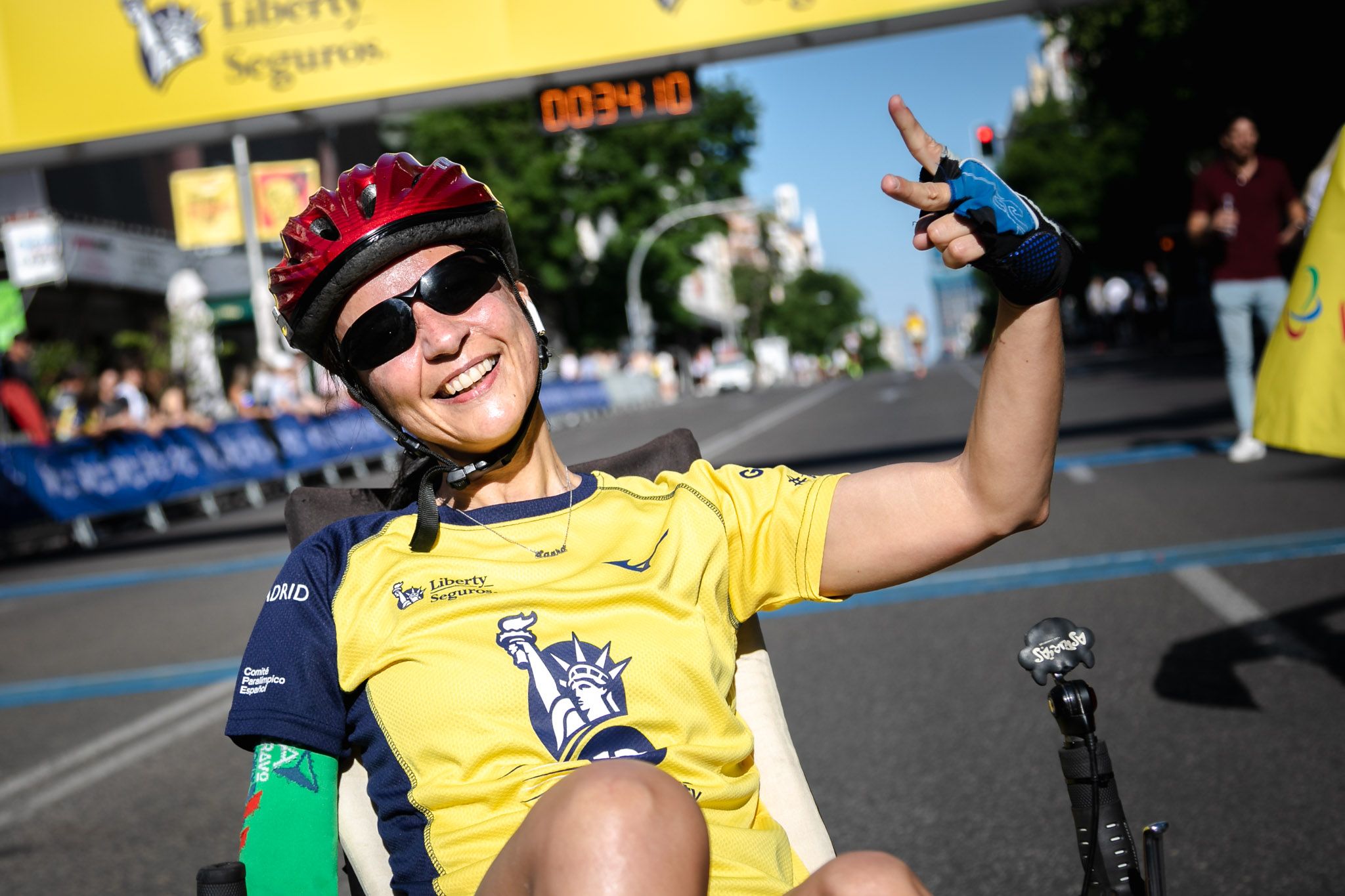 Las mejores fotos de la meta de la Carrera Liberty de Madrid   143