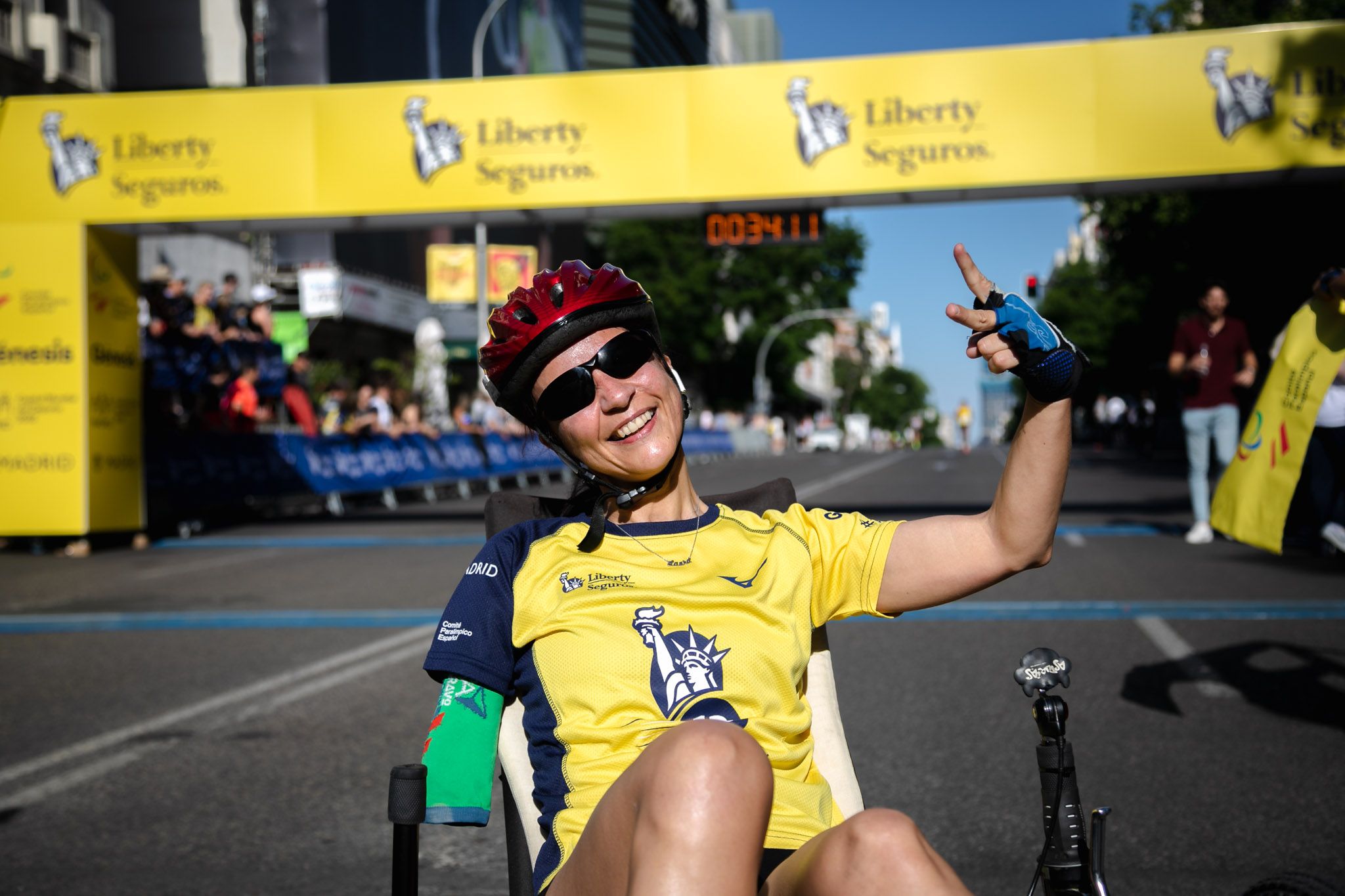 Las mejores fotos de la meta de la Carrera Liberty de Madrid   144