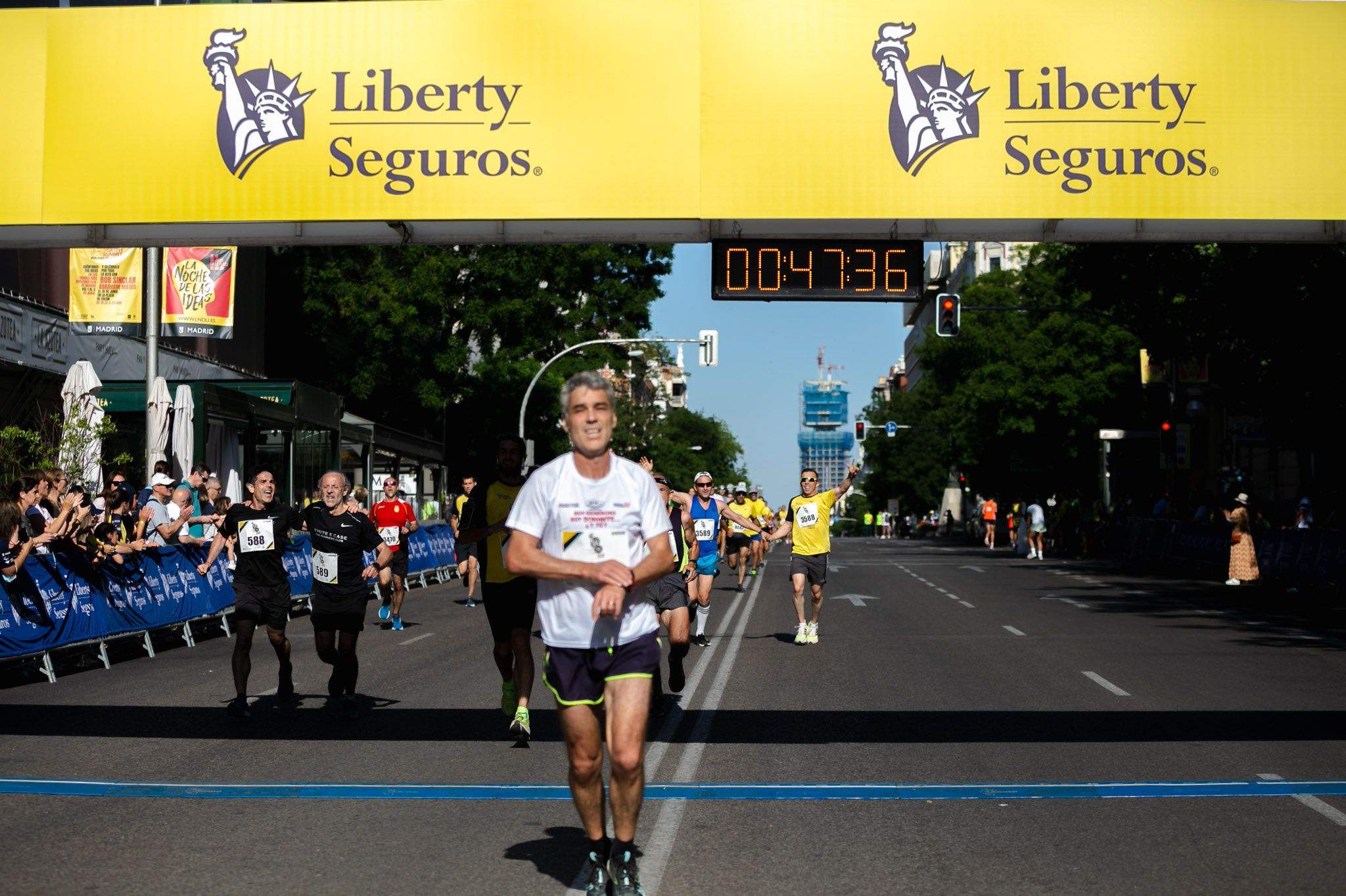 Las mejores fotos de la meta de la Carrera Liberty de Madrid   422