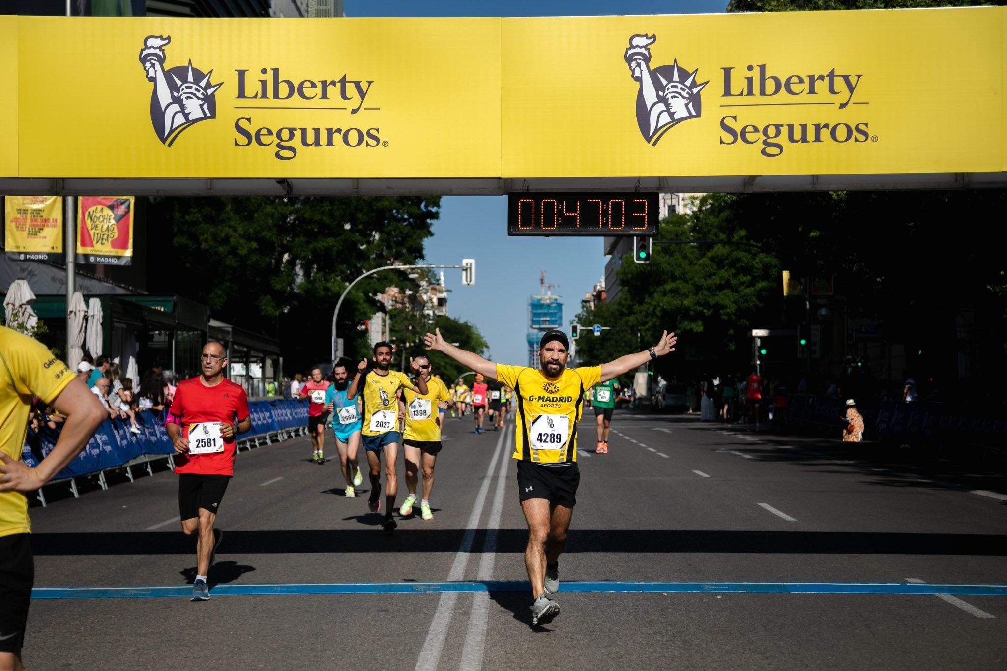 Las mejores fotos de la meta de la Carrera Liberty de Madrid   423