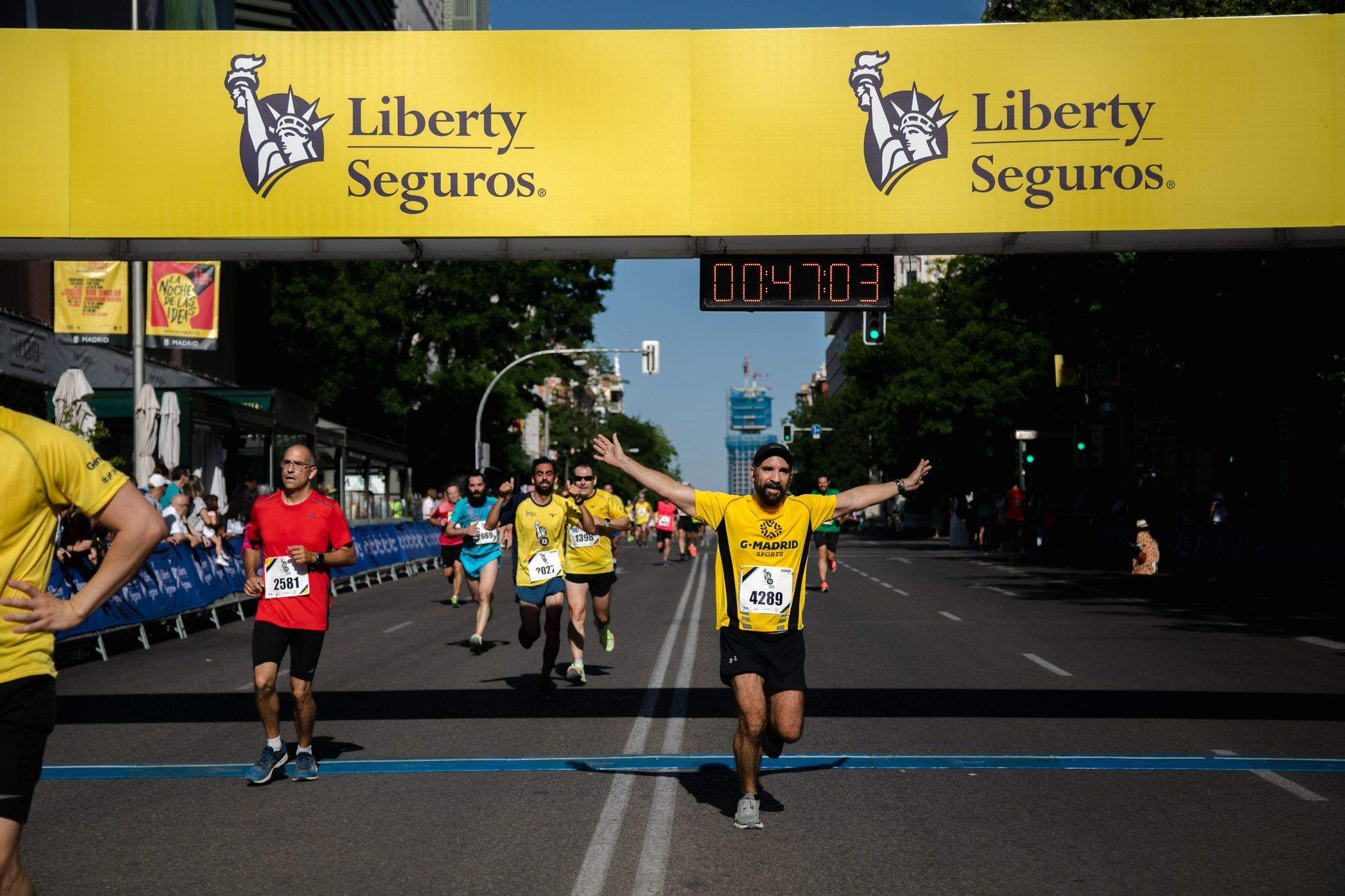 Las mejores fotos de la meta de la Carrera Liberty de Madrid   424
