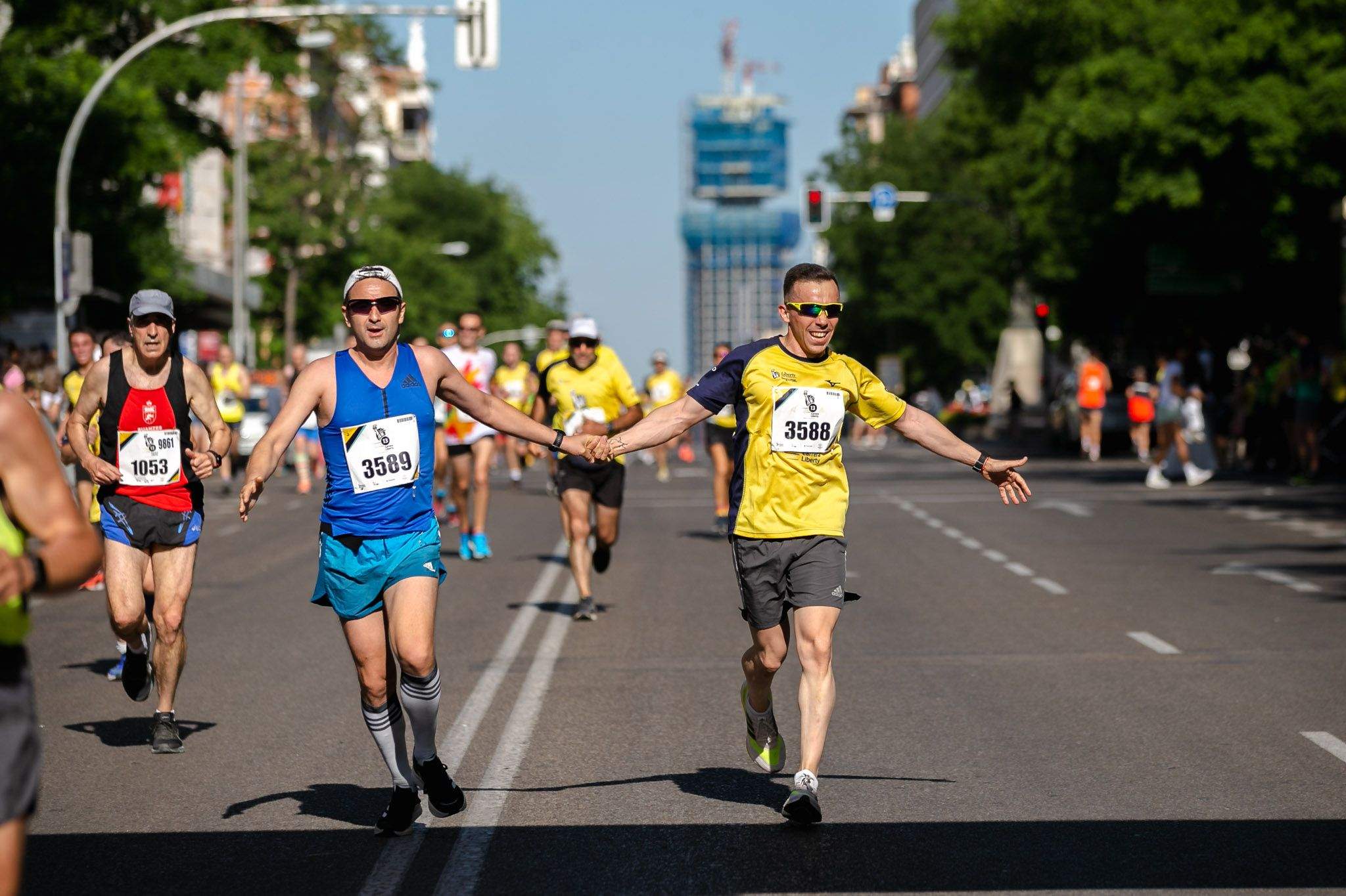 Las mejores fotos de la meta de la Carrera Liberty de Madrid   425