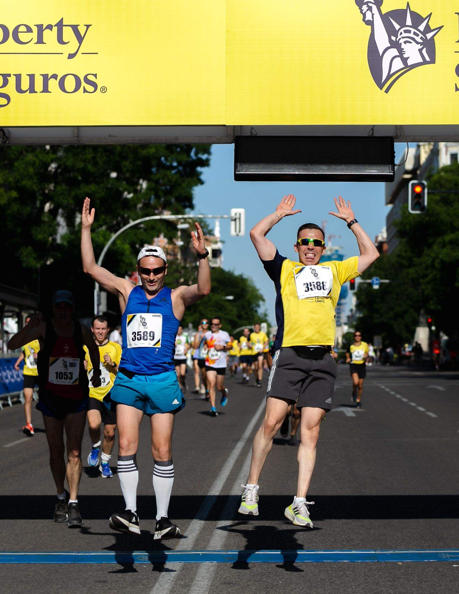 Las mejores fotos de la meta de la Carrera Liberty de Madrid   426