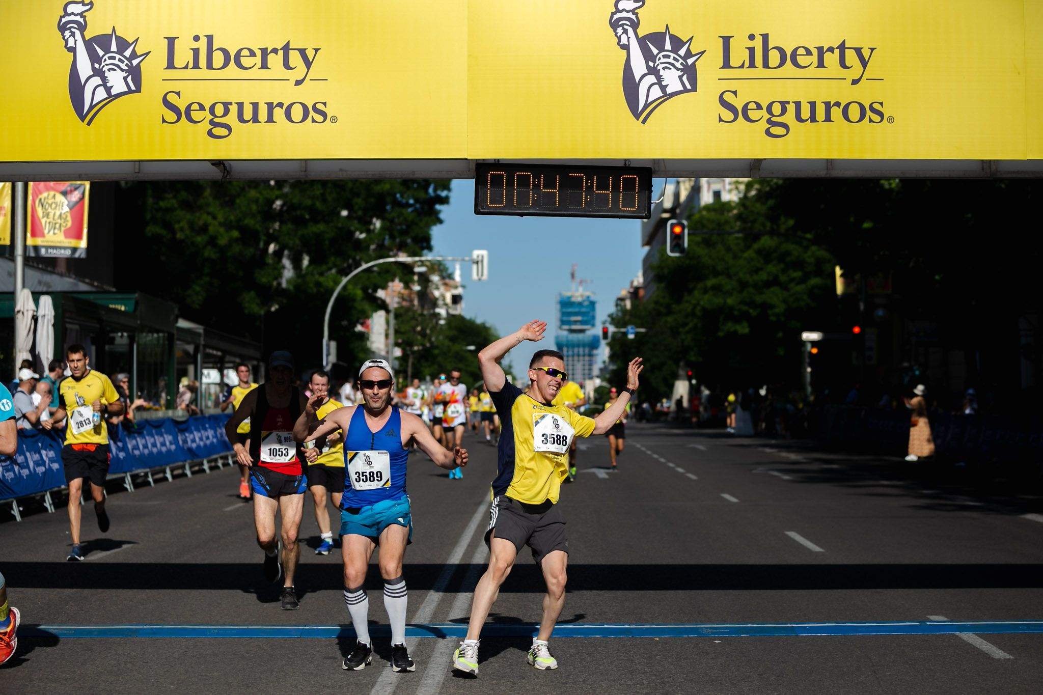 Las mejores fotos de la meta de la Carrera Liberty de Madrid   427